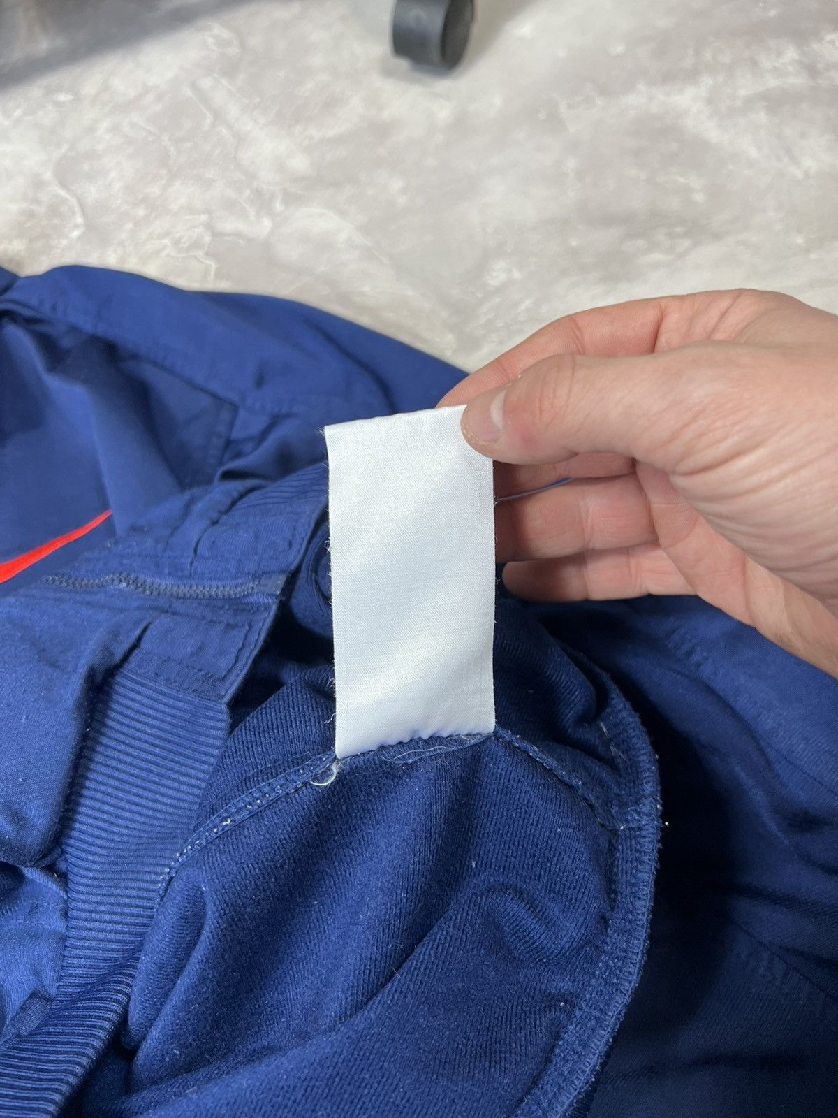 Nike × Vintage Vintage 90s Nike Zip Jacket Size US S / EU 44-46 / 1 - 9 Thumbnail