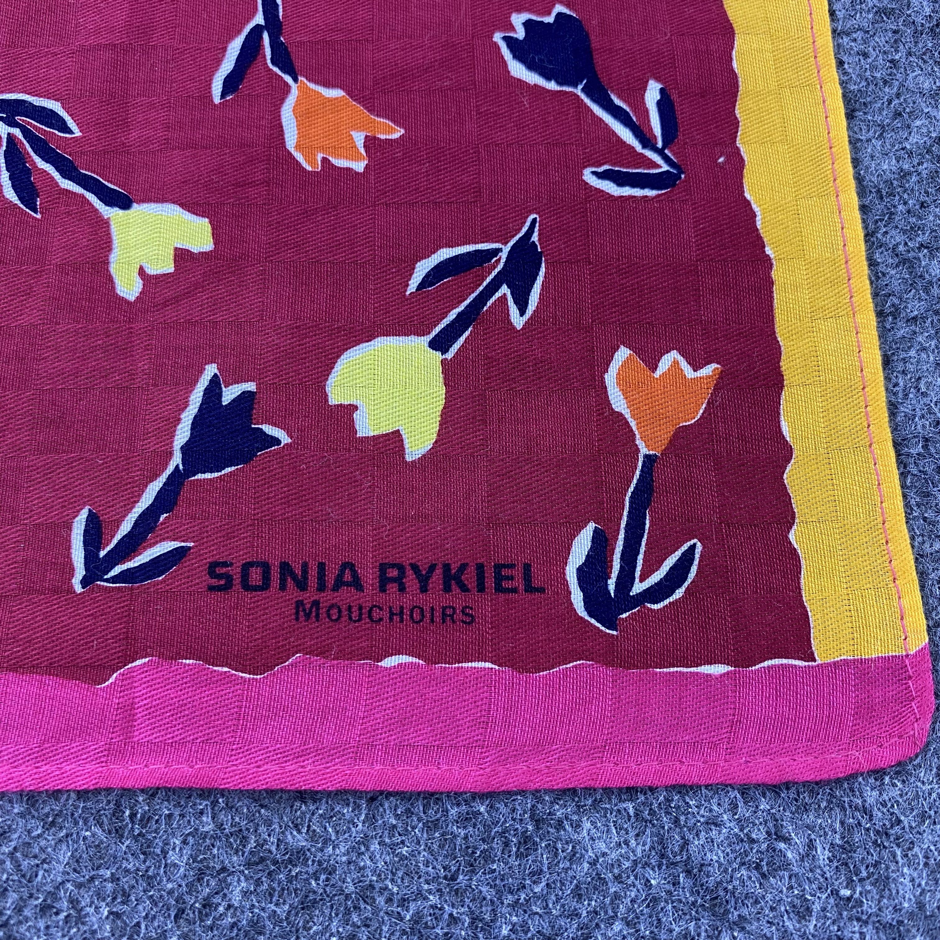 Sonia Rykiel Sonia Rykiel Handkerchief Neckerchief Bandana-B1597 Size ONE SIZE - 7 Thumbnail