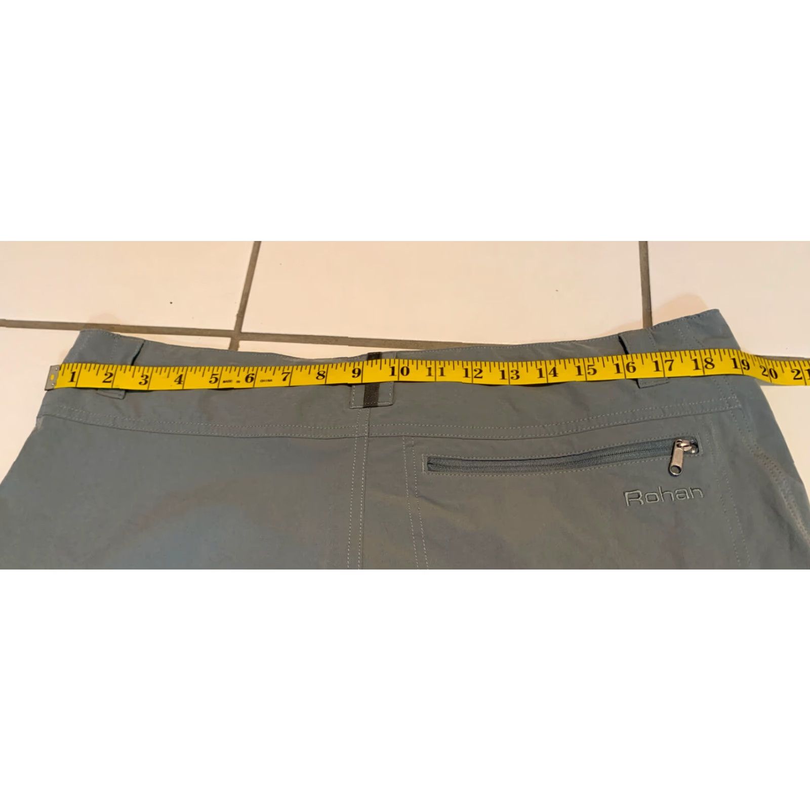Vintage Rohan Escapers Approach Pants Hiking Trousers 38S Green Lightweight Mens Size US 38 / EU 54 - 3 Thumbnail