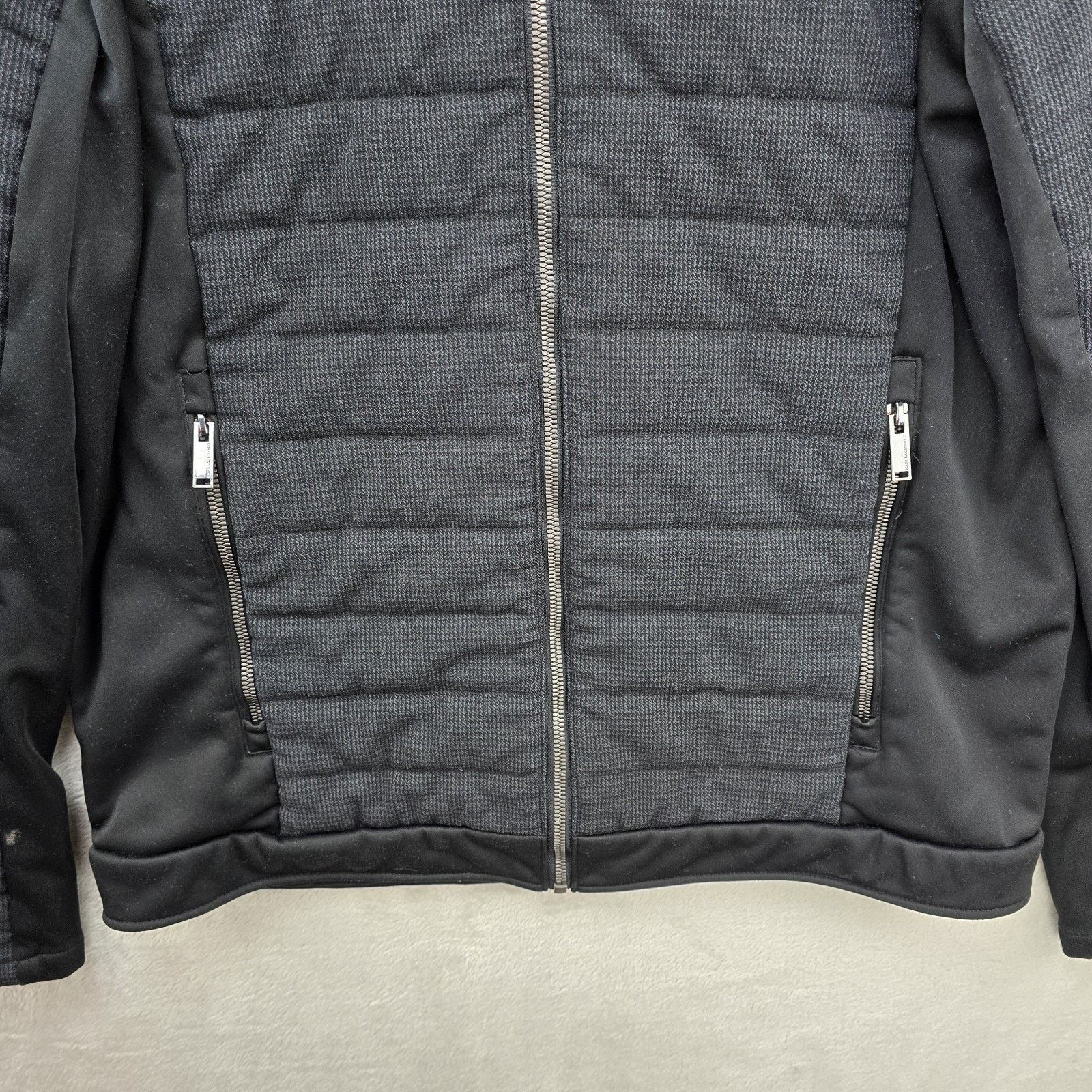 Other Karl Lagerfeld Paris Quilted Full Zip Jacket Medium-Large Size US L / EU 52-54 / 3 - 5 Thumbnail