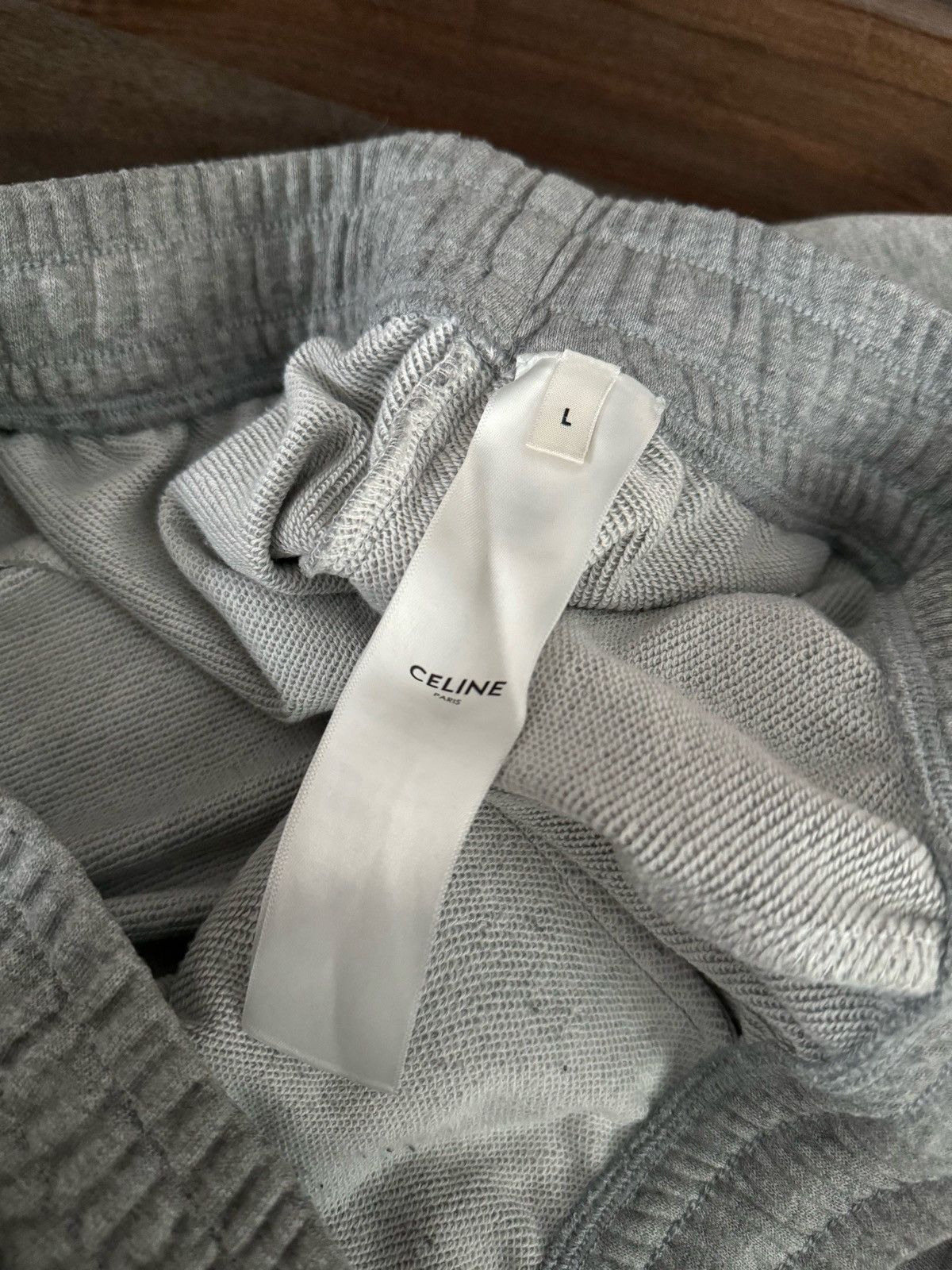 Celine Celine Triomphe Sweatpants (grey) Size US 33 - 6 Thumbnail