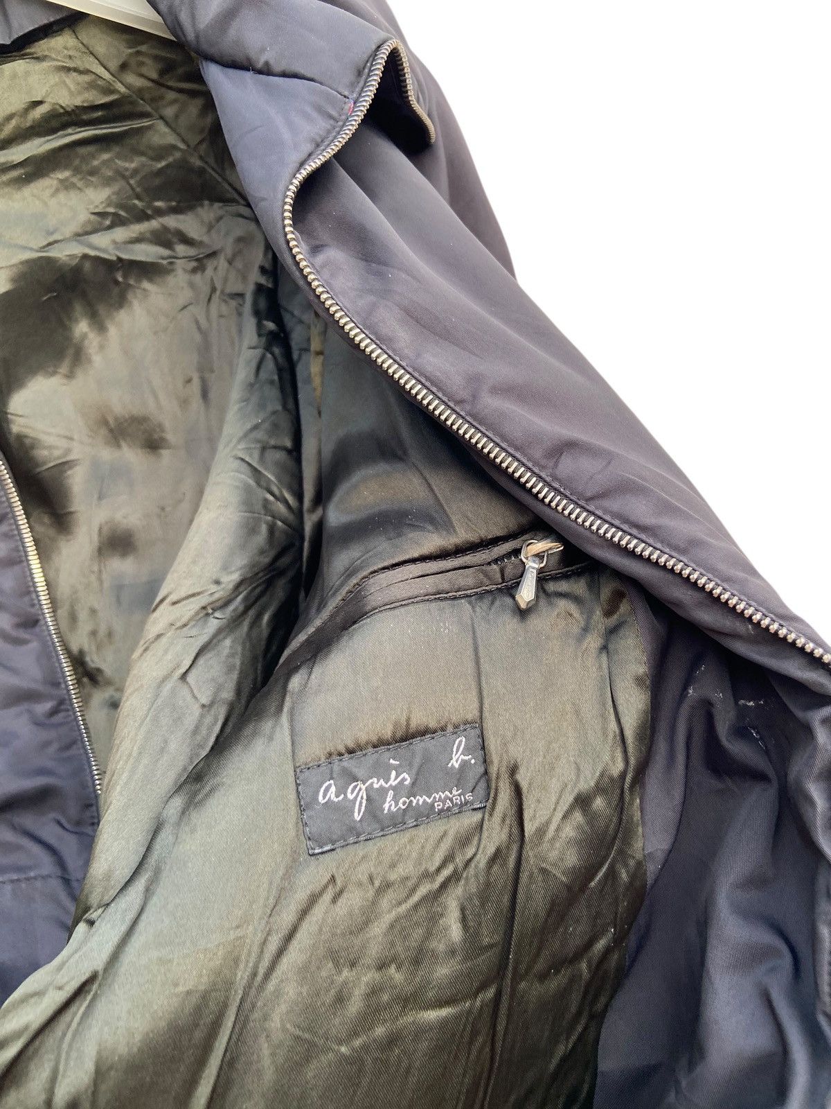 agnes b. Vintage Distressed Agnes B Puffer Jacket Size US L / EU 52-54 / 3 - 10 Thumbnail