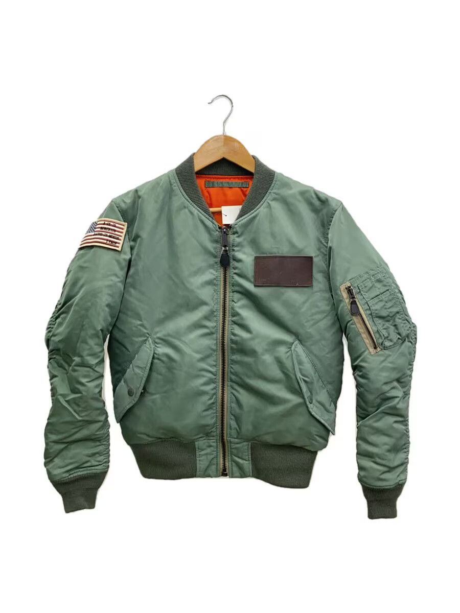 Avirex Avirex Plain Nylon Flight Jacket Khaki Size US M / EU 48-50 / 2 - 1 Thumbnail