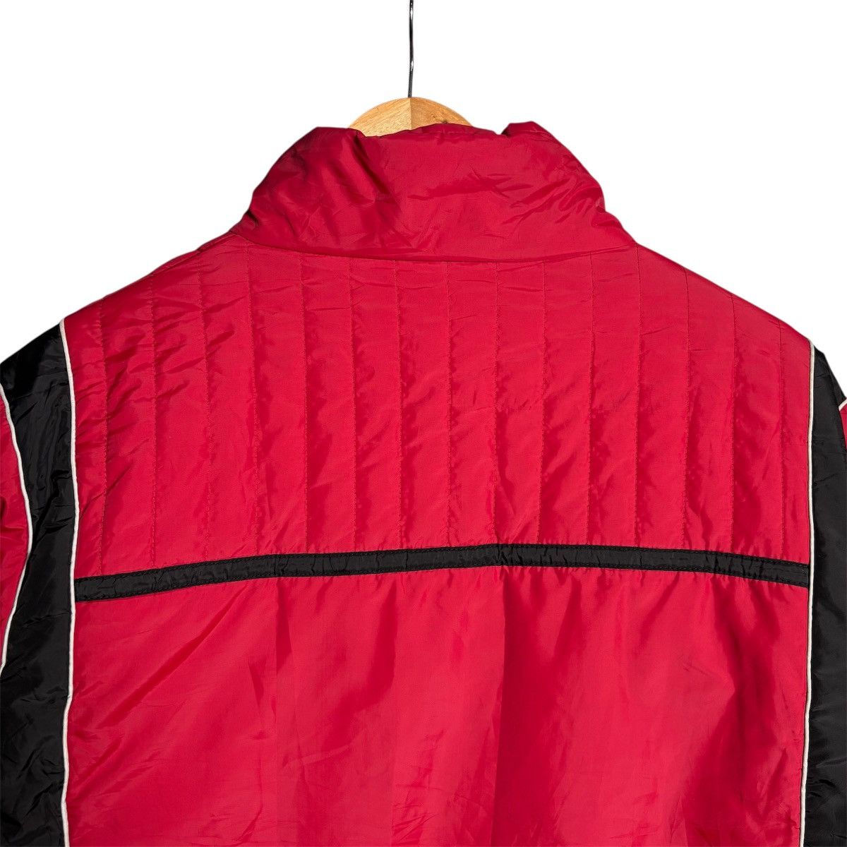 Carhartt Vintage Carhartt Hard At Work Puffer Patchwork Racing Jacket Size US XL / EU 56 / 4 - 7 Thumbnail