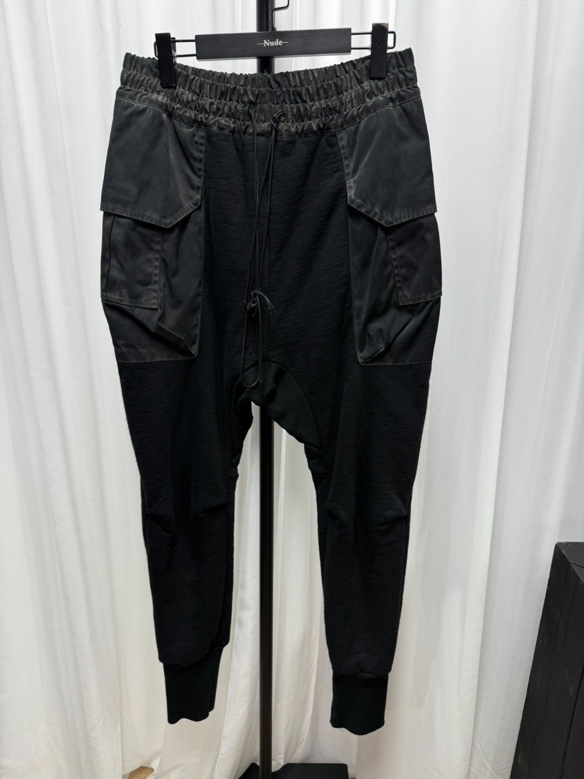 The Viridi-anne The Viride Anne Joint Material Sweatpants-2505 Size US 32 / EU 48 - 1 Thumbnail