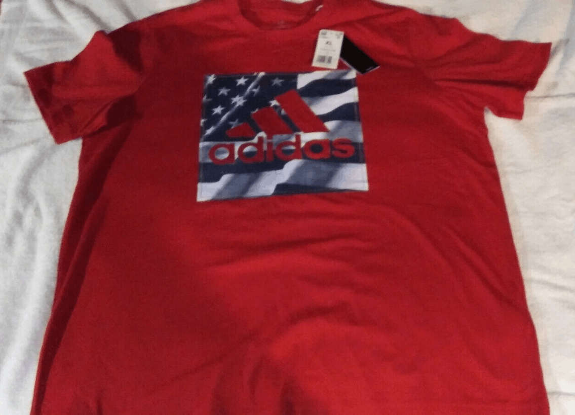 Adidas Adidas Multi Sport Tee Scarlet X-Large Size US XL / EU 56 / 4 - 1 Thumbnail