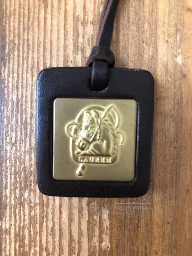 Polo Ralph Lauren RALPH LAUREN Brown Leather Keychain. Size ONE SIZE - 2 Thumbnail