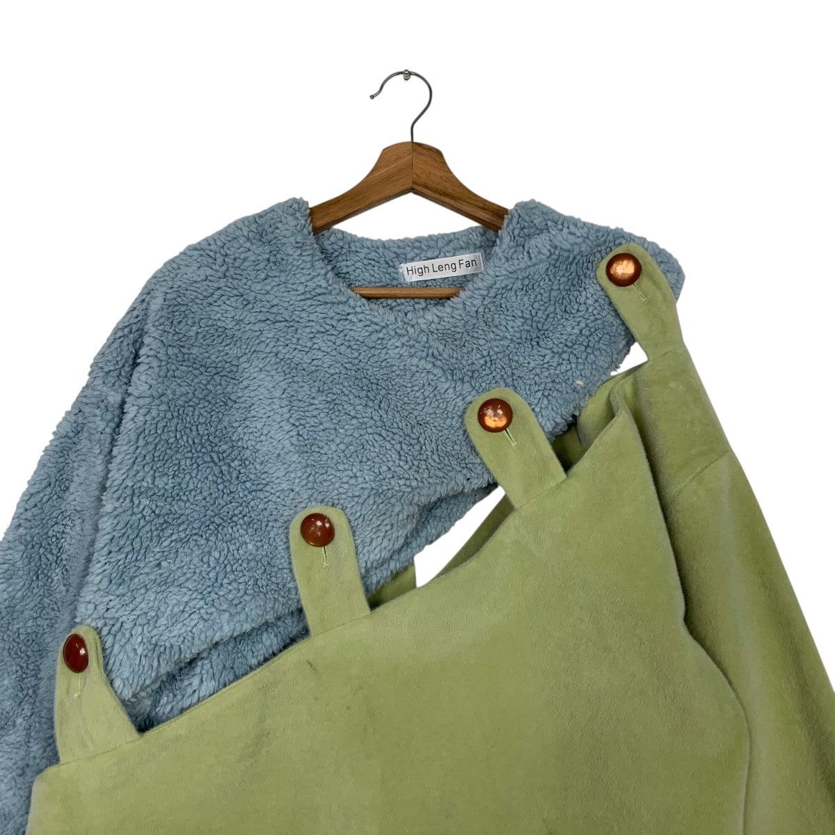 Other HIGH LENG FAN Hybrid Fashion Long Sleeve Shirt #2921-C132 Size XL / US 12-14 / IT 48-50 - 2 Thumbnail