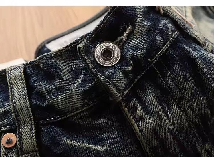 Jean Washed Retro Outdoor Hole Distressed Shorts Jorts Size US 29 - 4 Thumbnail