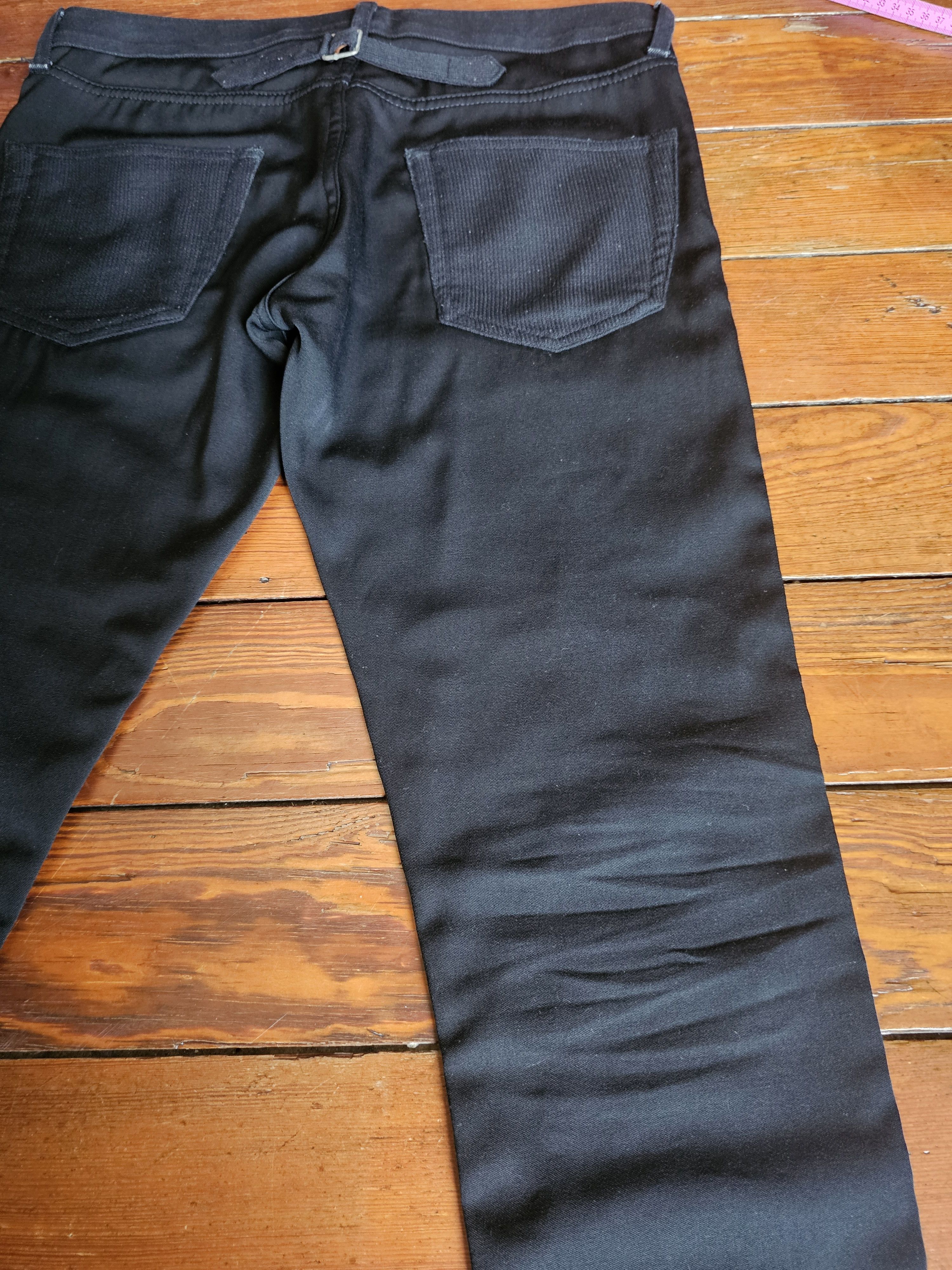 Junya Watanabe Boro patchwork Junya Watanabe man black half denim half wool Size US 30 / EU 46 - 4 Thumbnail