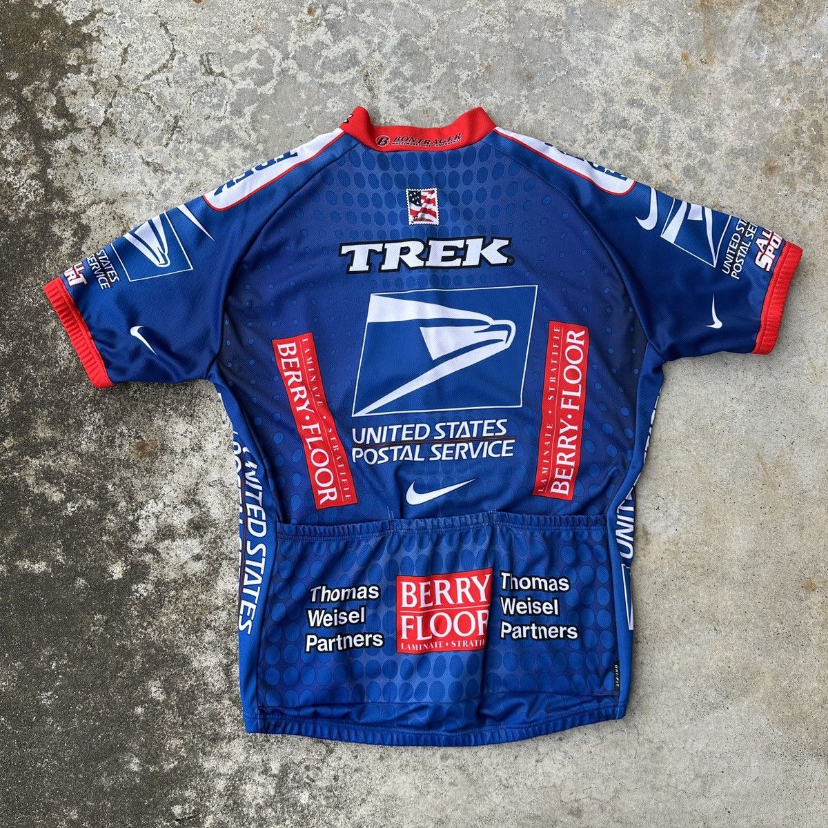 Bicycle × Nike Nike Postal Service USPS America Cycling racing Jersey Shirt Size US L / EU 52-54 / 3 - 2 Thumbnail