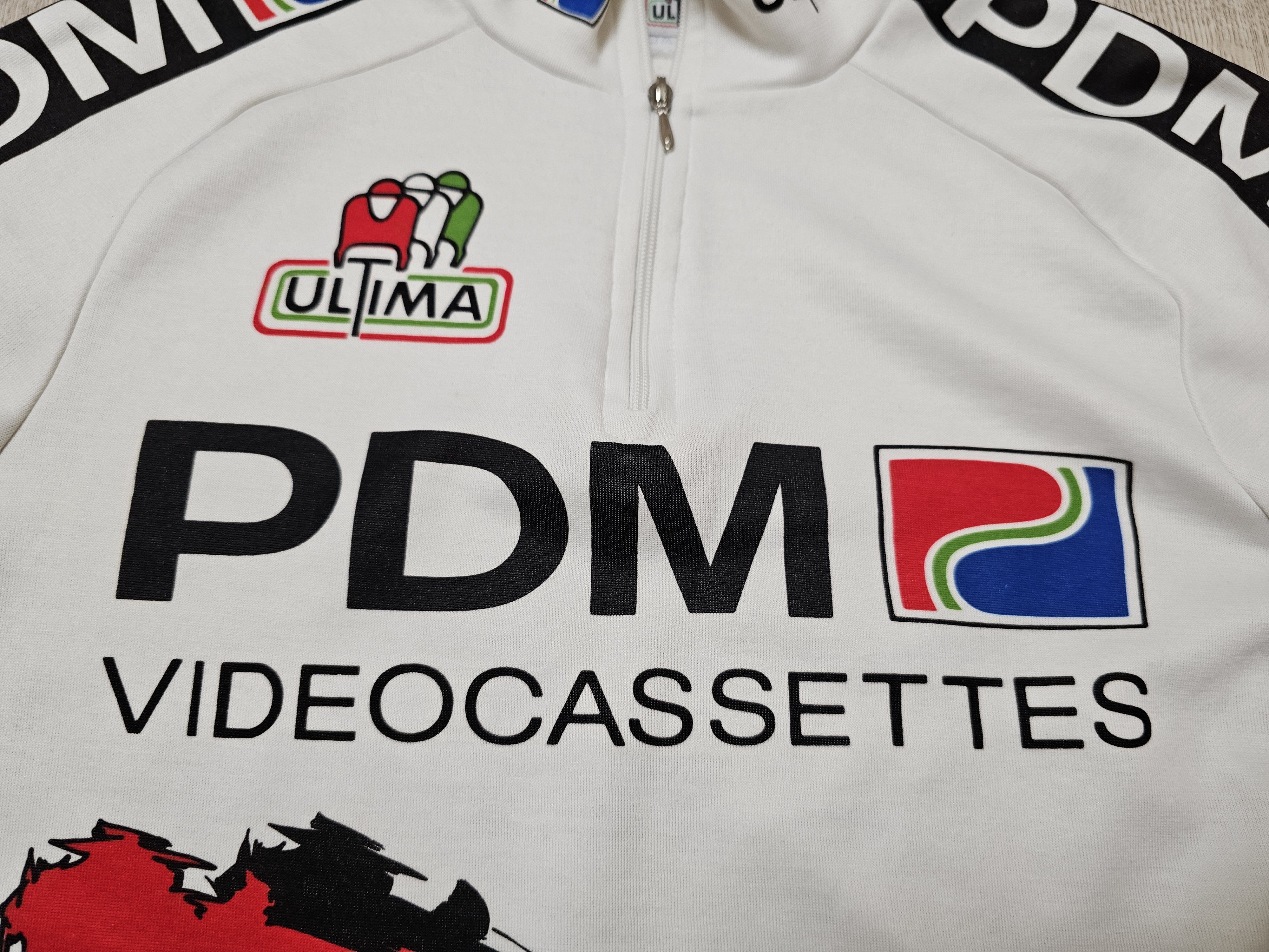 Vintage PDM TEAM CYCLING JERSEY VINTAGE 90s PDM ULTIMA CYCLING Size US S / EU 44-46 / 1 - 4 Thumbnail