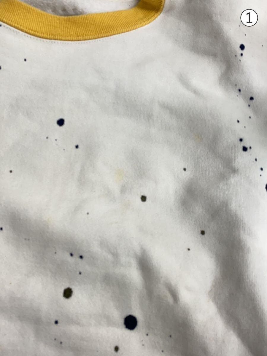 Visvim Paint Splatter Short Sleeve Sweatshirt Size US L / EU 52-54 / 3 - 4 Thumbnail