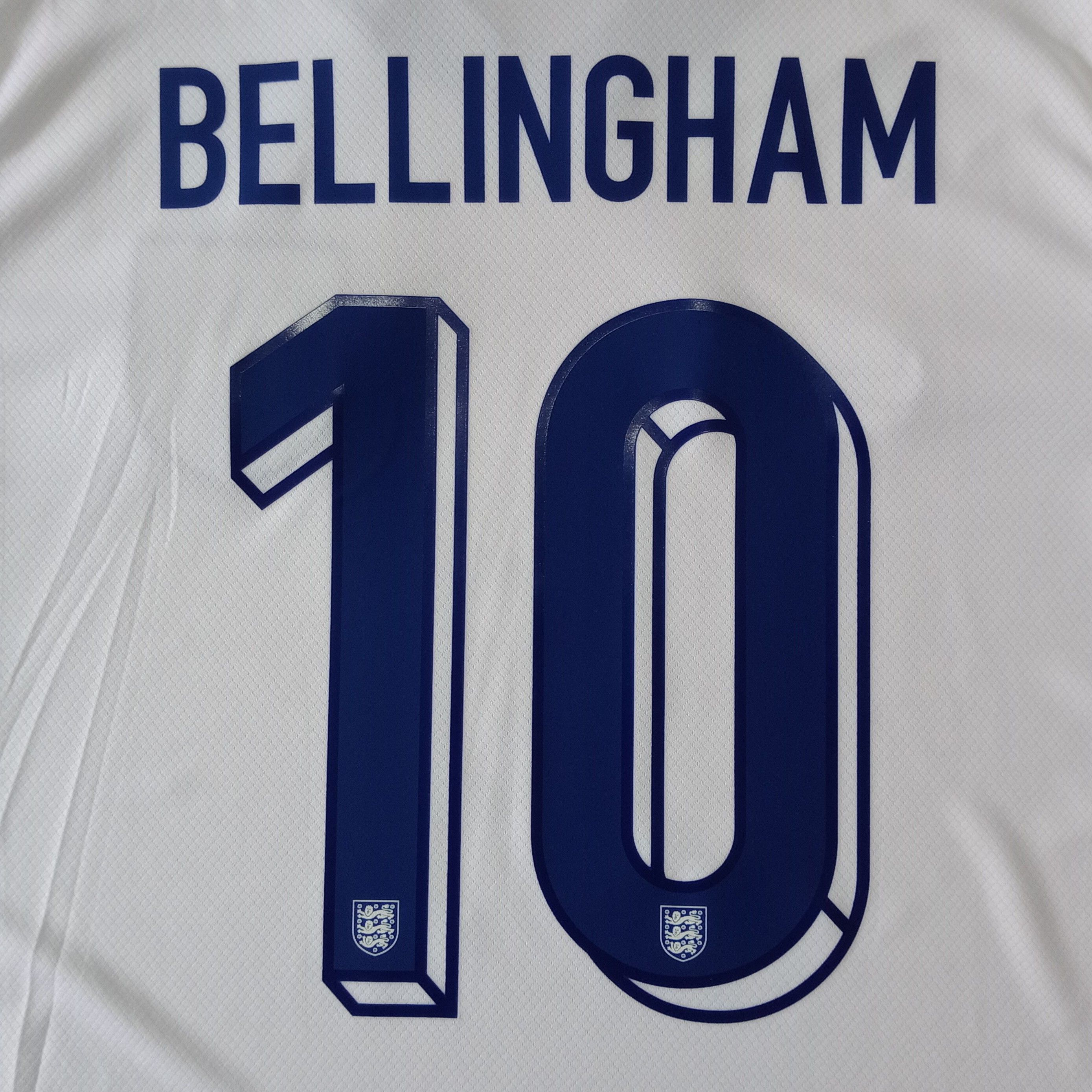 Nike England Euro 2024 Home Jersey Jude Bellingham 10 Size US L / EU 52-54 / 3 - 4 Thumbnail