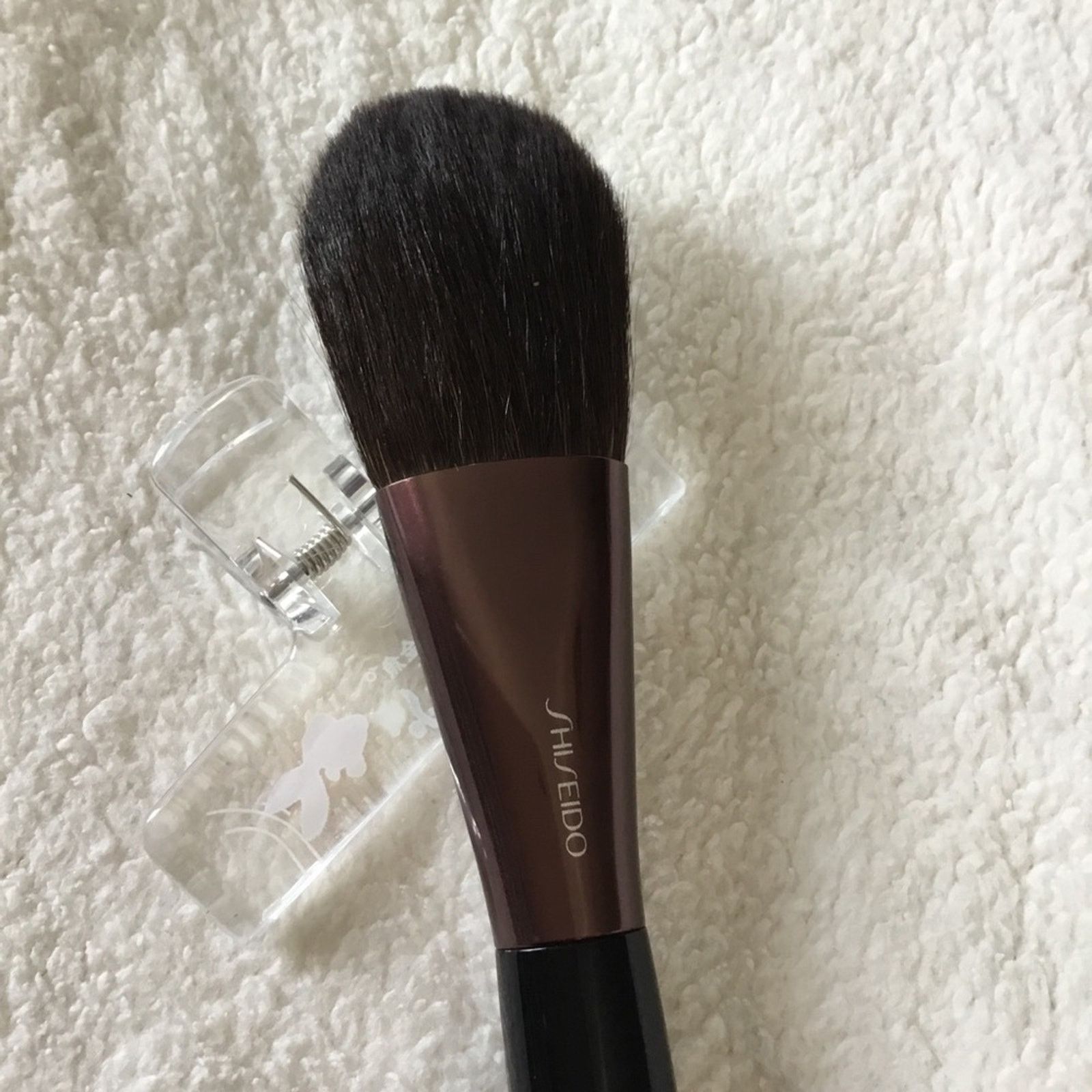 Other Shiseido Black Handle with Rose Metallic Ferrule Face Brush Size ONE SIZE - 4 Thumbnail