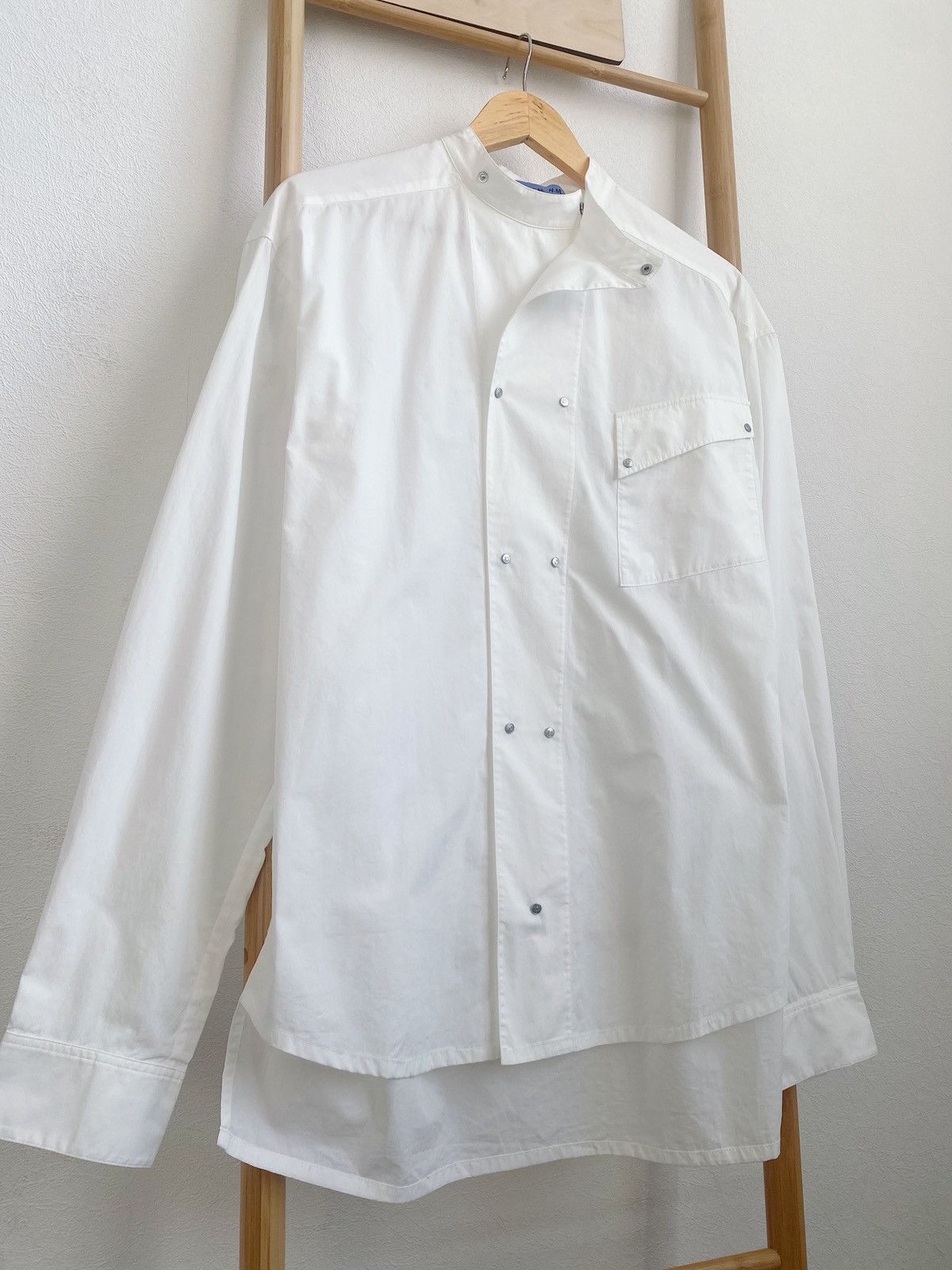 Mugler Mugler x H&M Double-breasted Poplin Shirt Size XL Size US XL / EU 56 / 4 - 10 Thumbnail