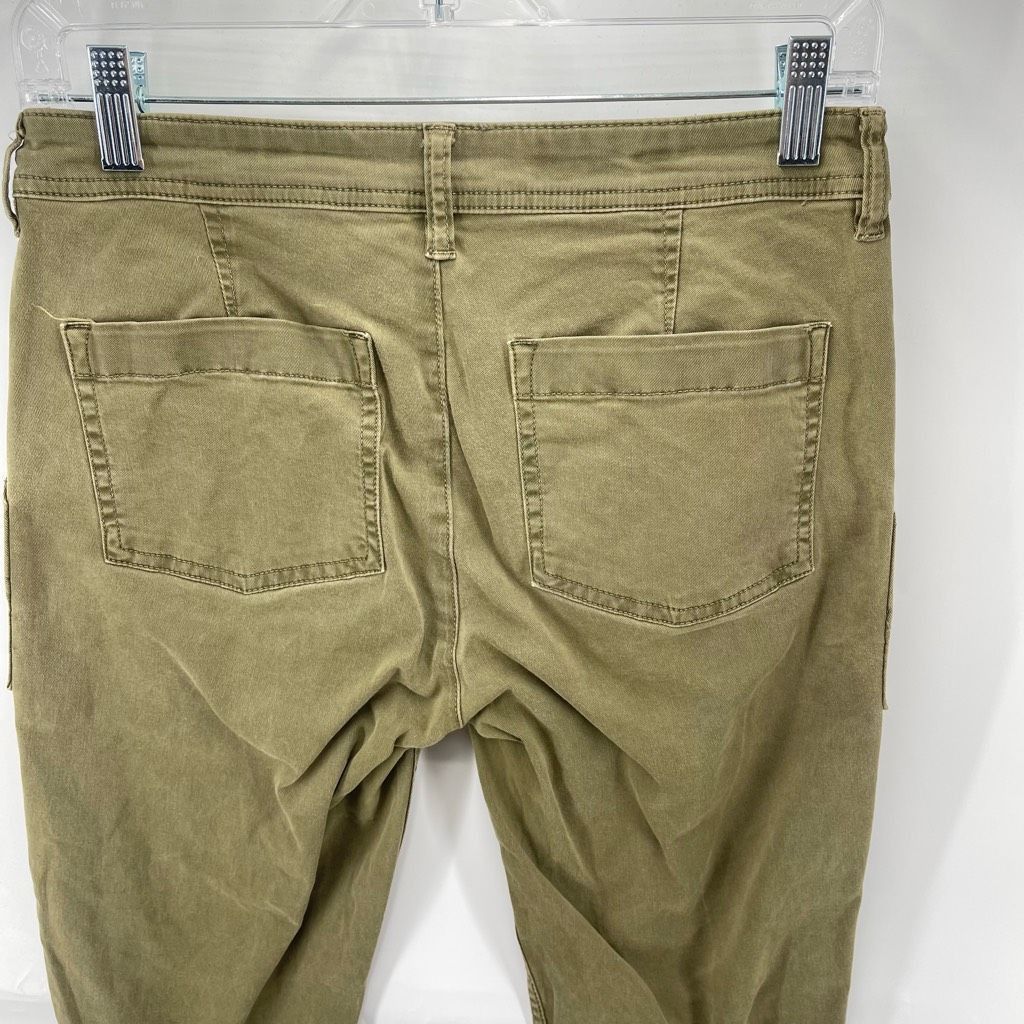 J.Crew J. Crew Womens Chino Pants Cotton Stretch Slash Pocket Taper Size 27" / US 4 / IT 40 - 7 Thumbnail