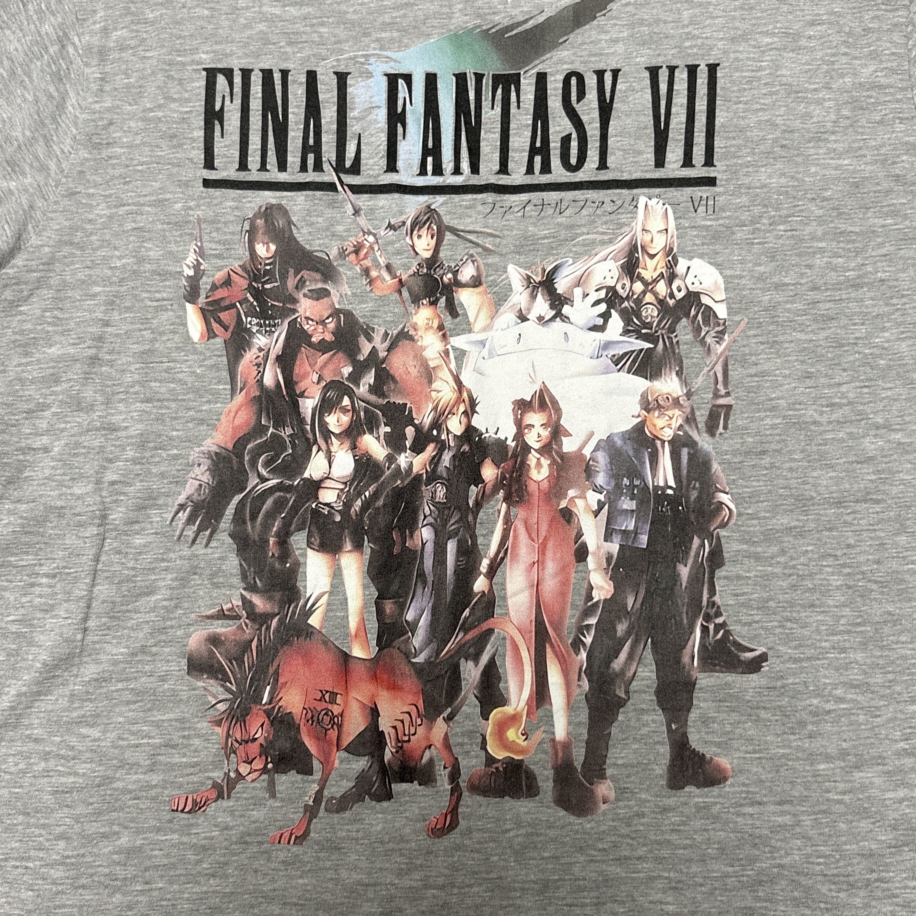 Vintage Final Fantasy VII Shirt Video Game Promo Graphic Tee Size US M / EU 48-50 / 2 - 4 Thumbnail