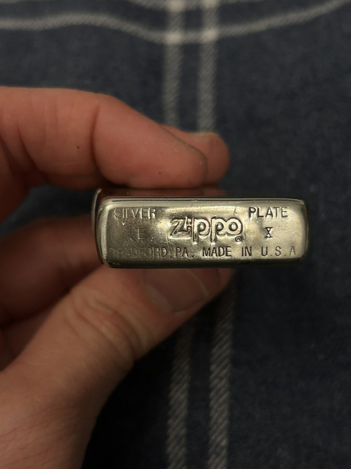 Zippo Zippo Silver 1994 Bradford Size ONE SIZE - 5 Thumbnail