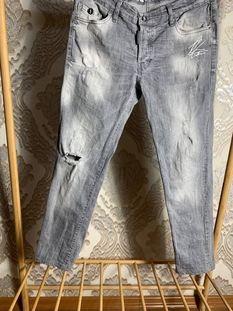 Dsquared2 × Vintage VERY RARE DAQUARED2 DENIM JEANS ITALIAN DESIGNER JAPAN STYLE Size US 33 - 3 Thumbnail