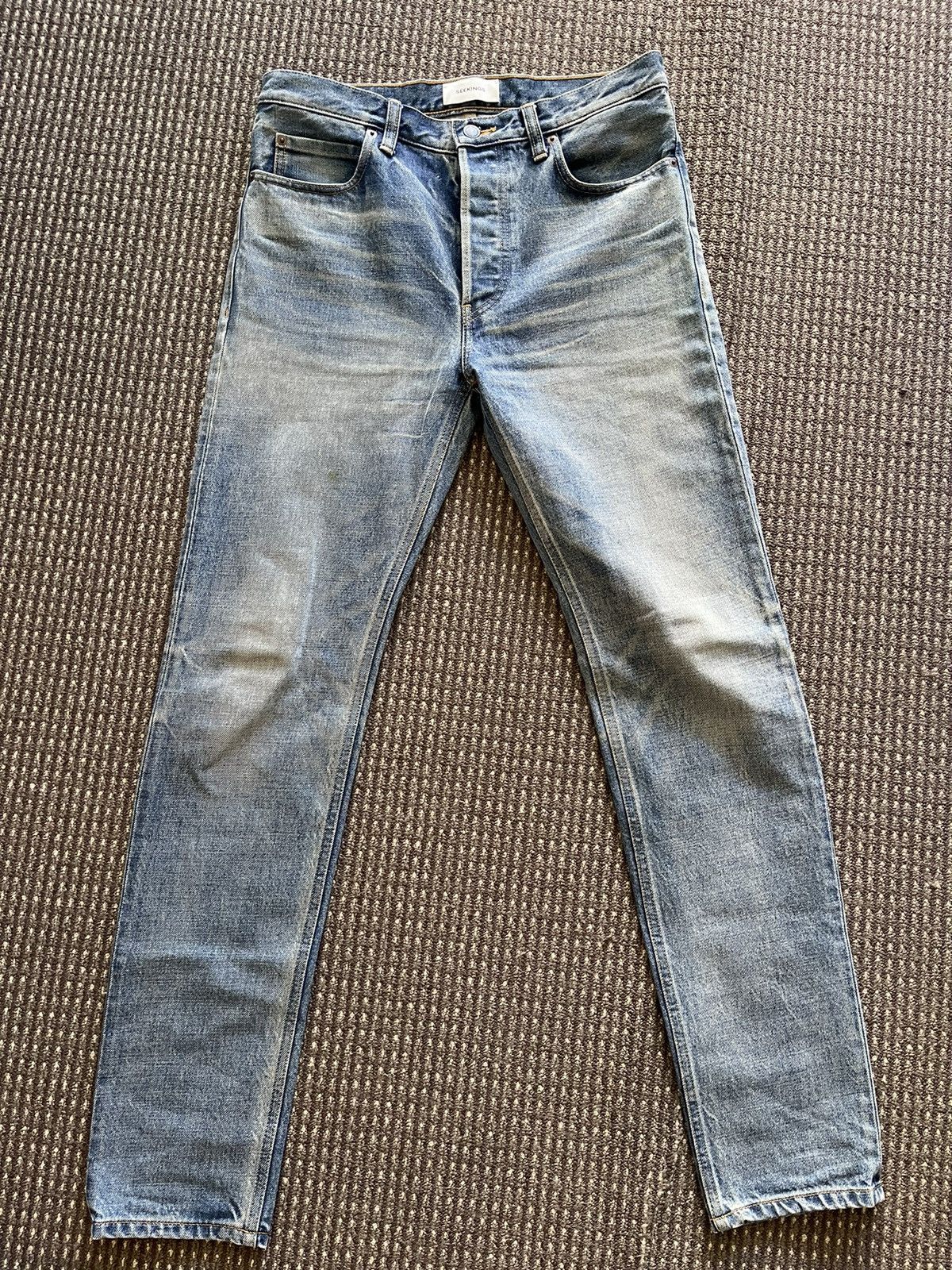 Seekings Seekings 22AW Washed Jeans Size US 30 / EU 46 - 1 Thumbnail
