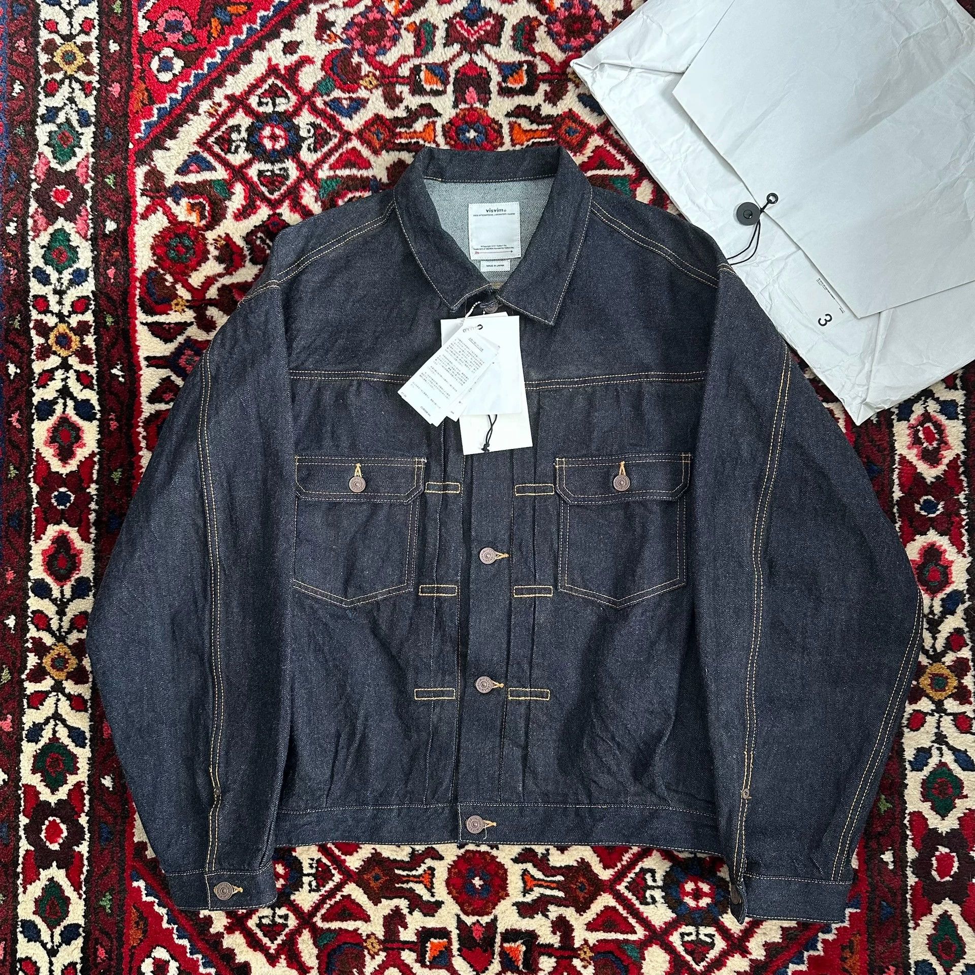 Visvim Visvim 23SS 101xx Mud-Dyed Denim Jacket, Size 3 Size US L / EU 52-54 / 3 - 1 Thumbnail