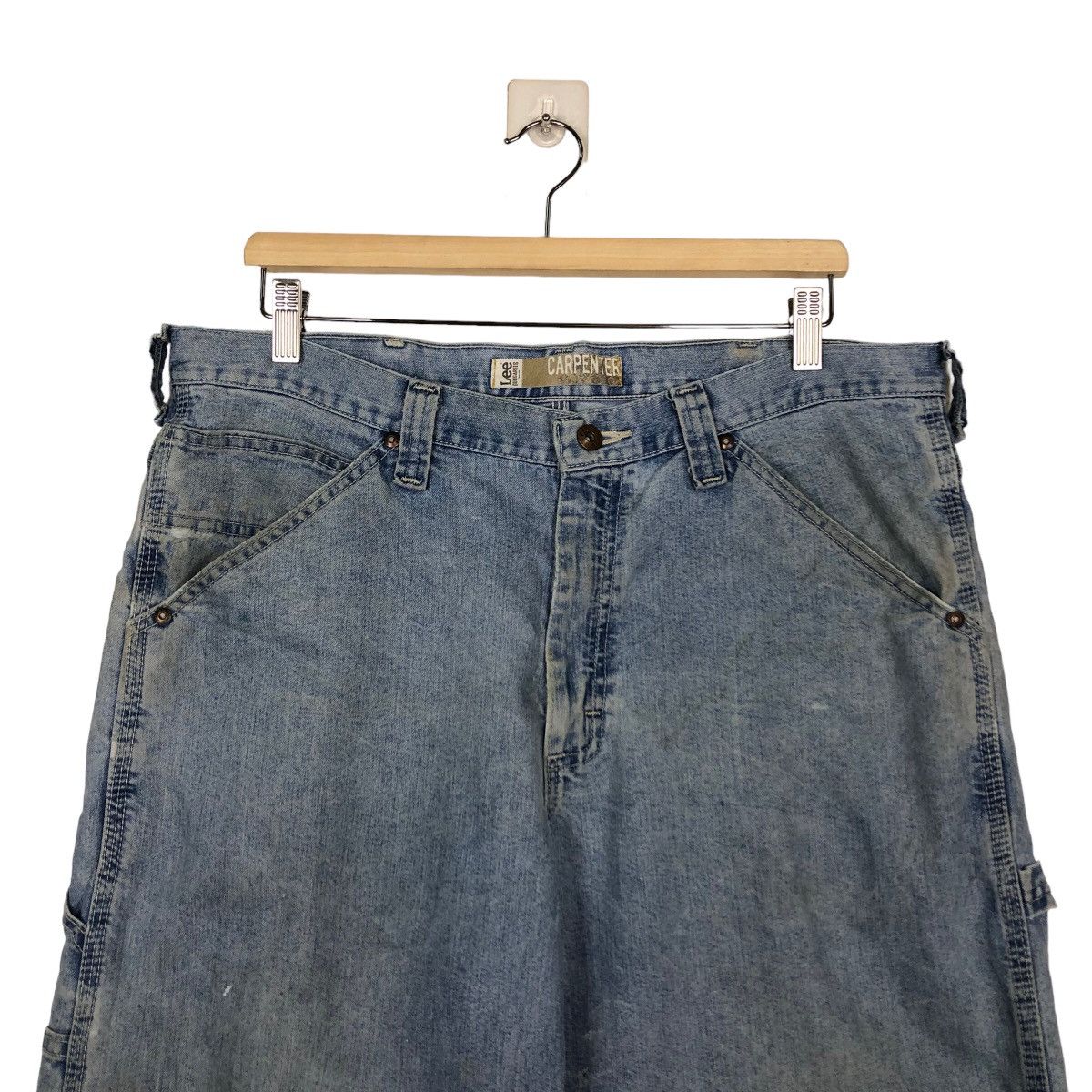 Japanese Brand 🔥90’s Lee Carpenter Pants Bush Pocket Work Size US 36 / EU 52 - 3 Thumbnail