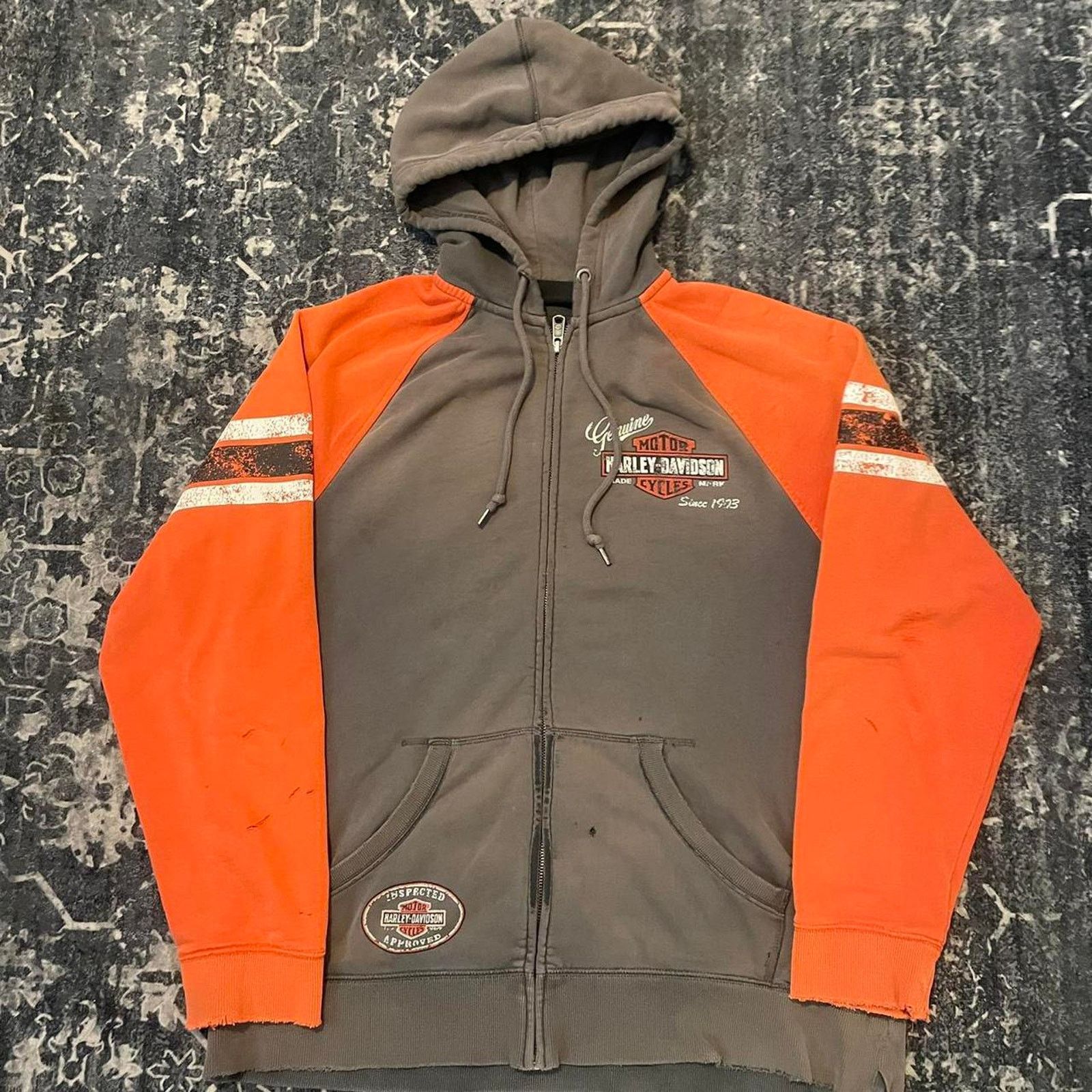 Harley Davidson Vintage harley davidson zip up Size US L / EU 52-54 / 3 - 1 Thumbnail