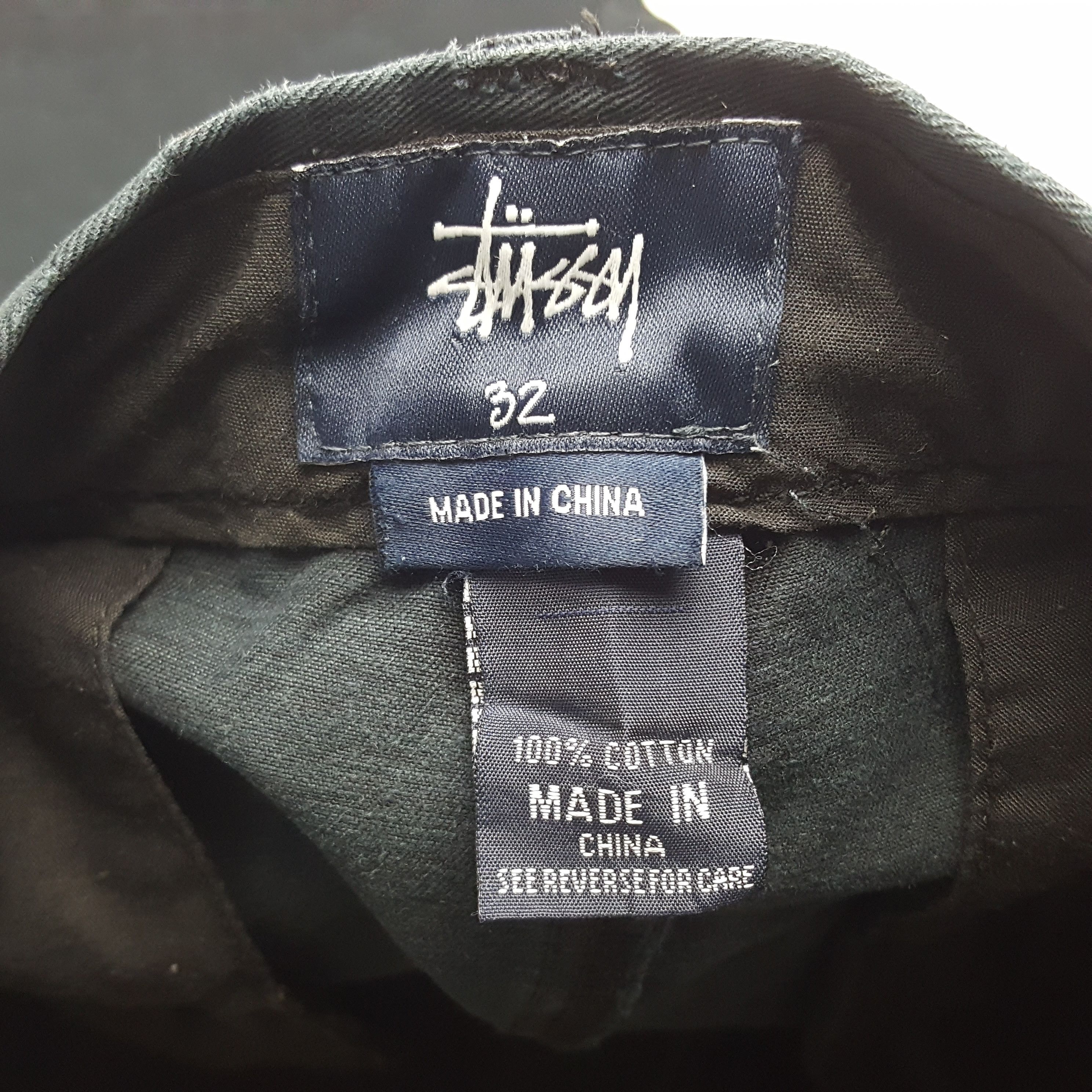 Stussy × Vintage Vintage Stussy American Custom Ar Logo Short Pants Size US 32 / EU 48 - 8 Thumbnail