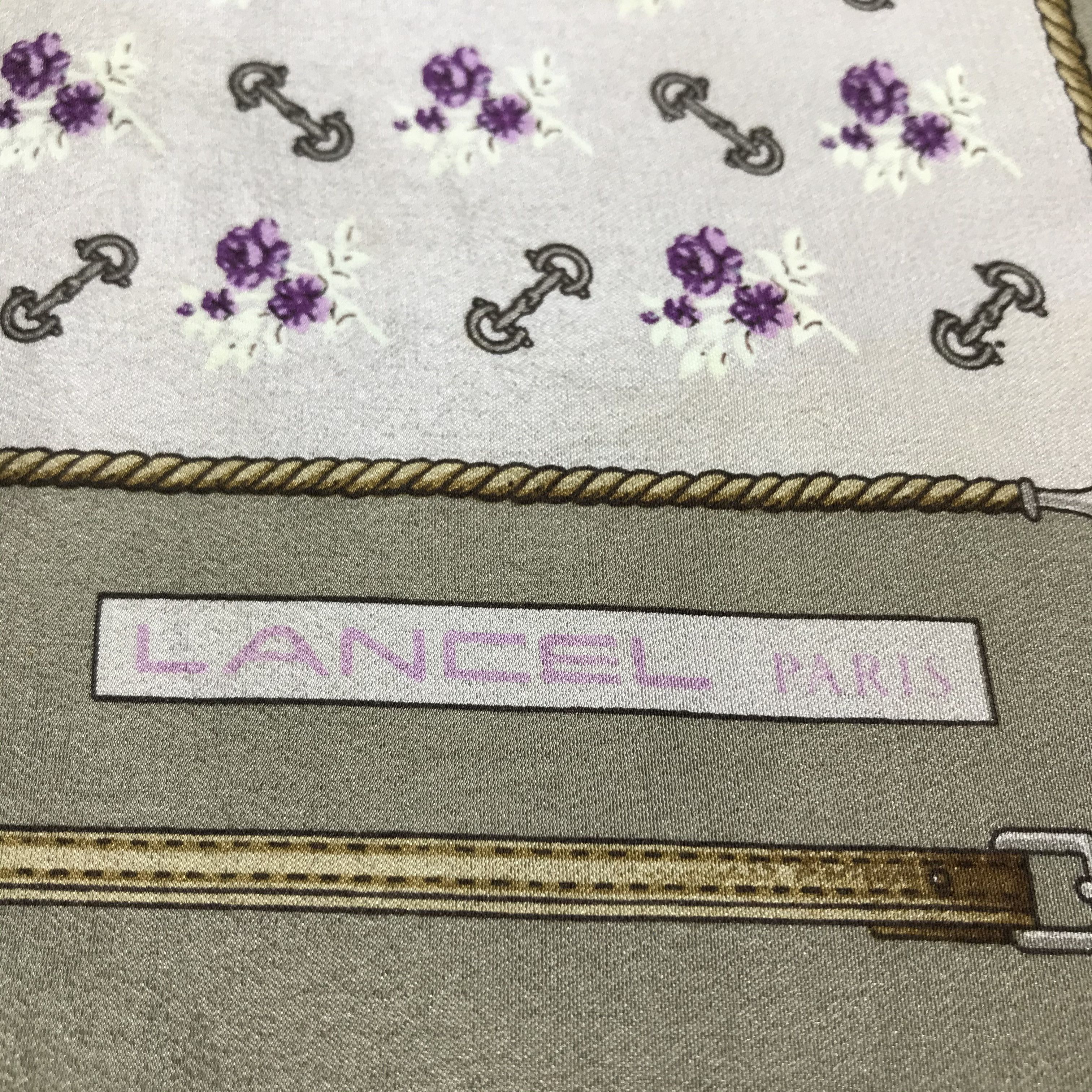 Lancel Lancel Silk Scarf M34 Size ONE SIZE - 4 Thumbnail