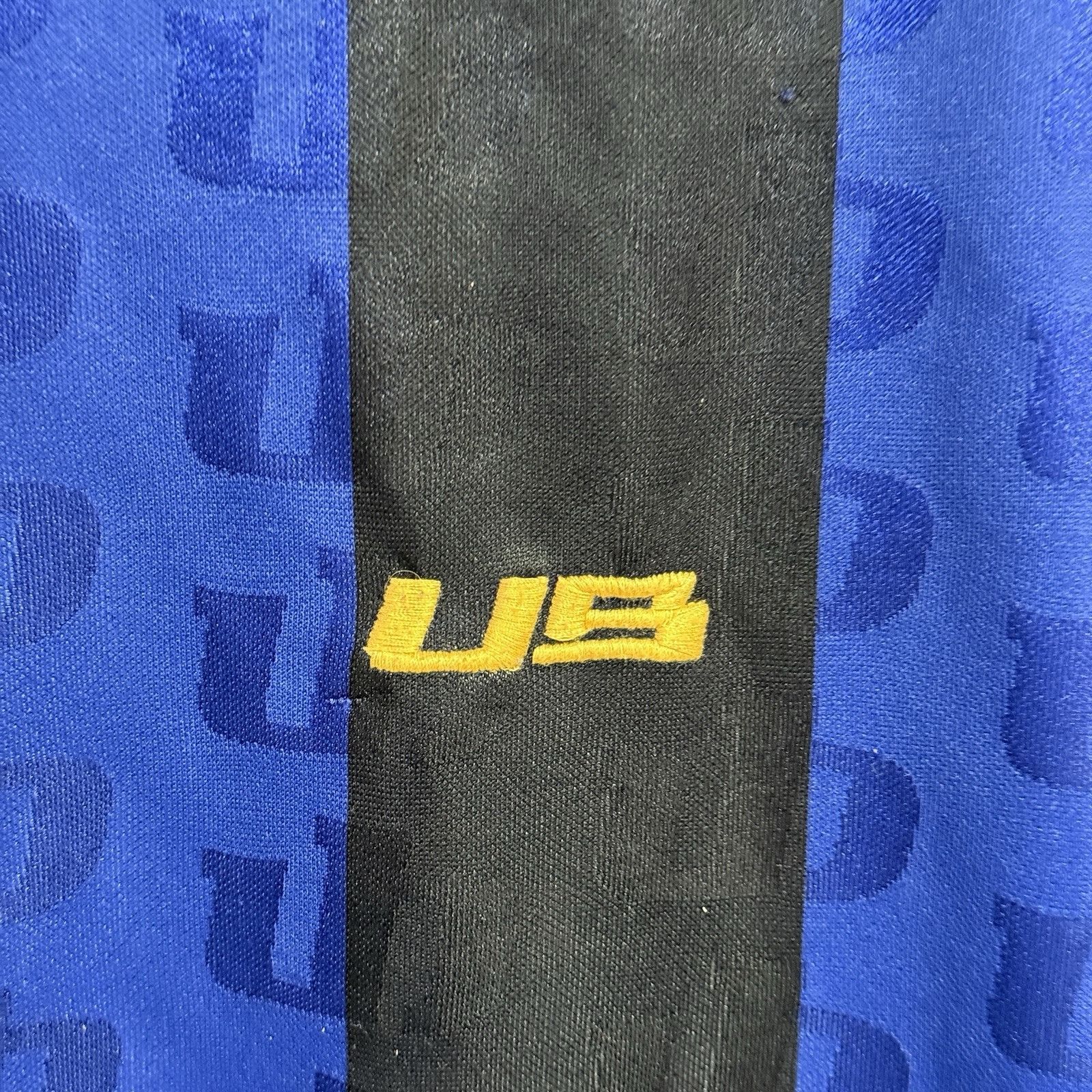 UNIONBAY × Vintage Vintage Union Bay Soccer Jersey Mens XL Blue/Black Short Sle Size US XL / EU 56 / 4 - 4 Thumbnail