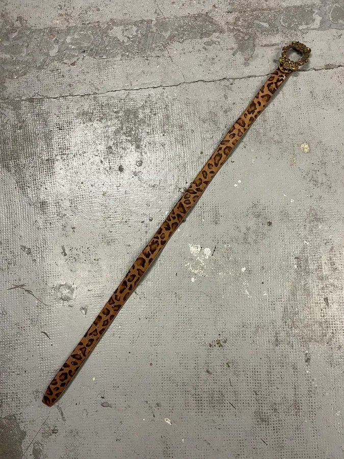 Dolce & Gabbana FW2006 Dolce & Gabbana Leopard Print Fur Leather Belt Size ONE SIZE - 9 Thumbnail