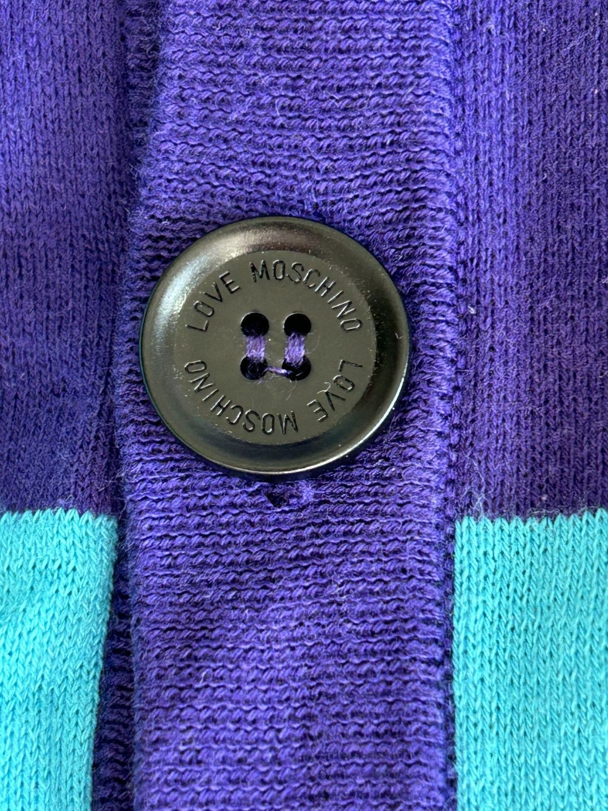 Moschino Moschino ‘Love’ Label Button Up Sweater Size US M / EU 48-50 / 2 - 5 Thumbnail