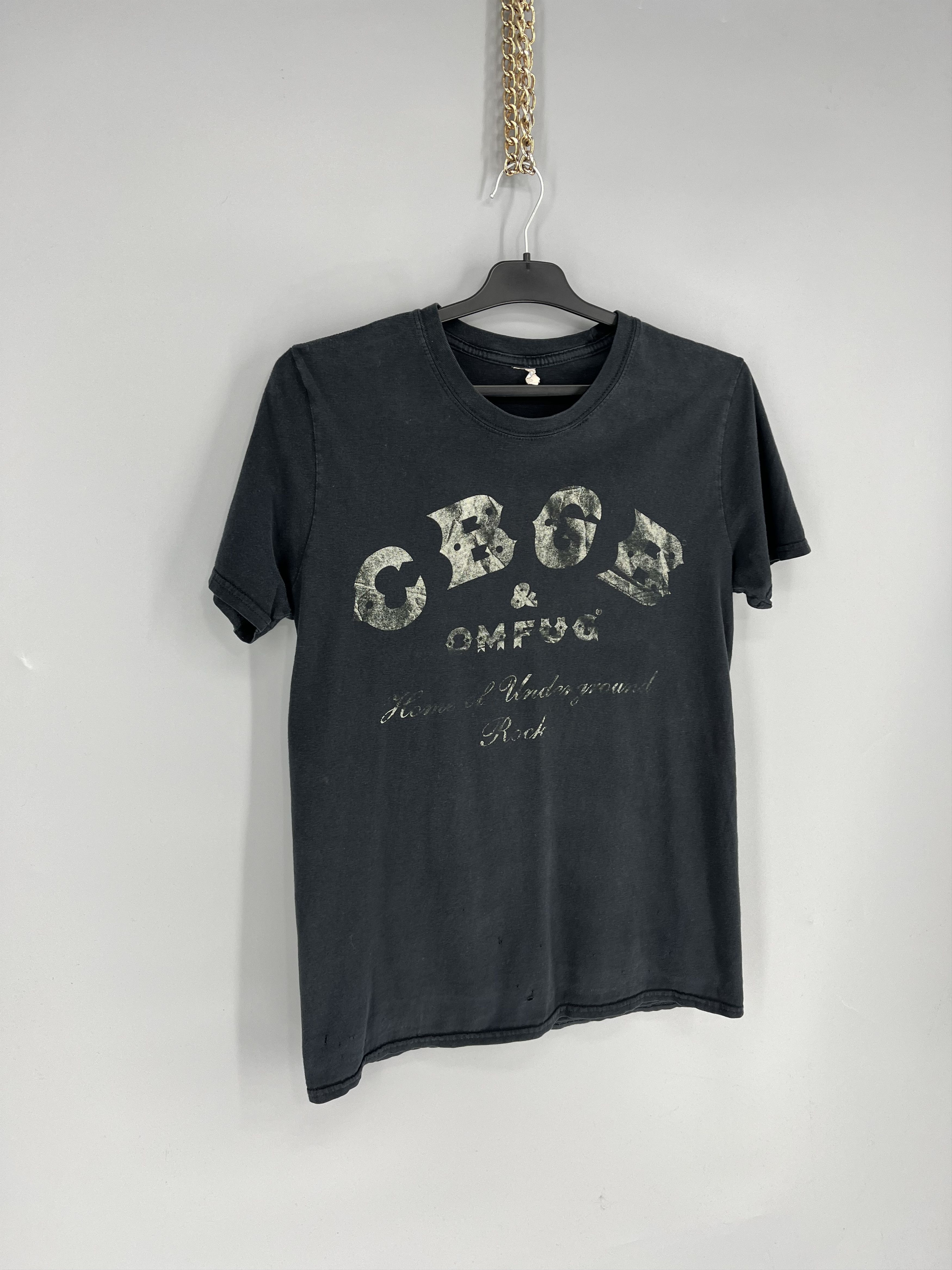 Band Tees Vintage CBGB OMFUG Home Of Underground Rock T Shirt Size US M / EU 48-50 / 2 - 2 Thumbnail