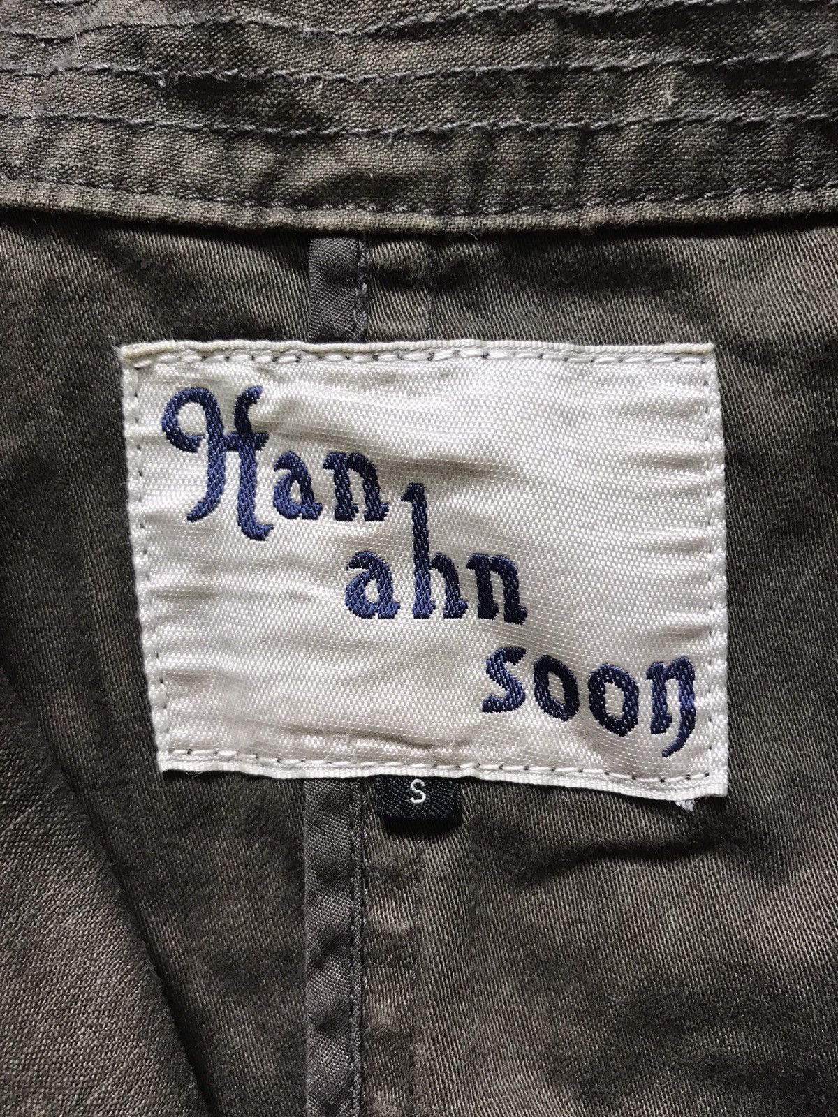 Japanese Brand Han Ahn Soon Army Parka jacket Size S / US 4 / IT 40 - 7 Thumbnail