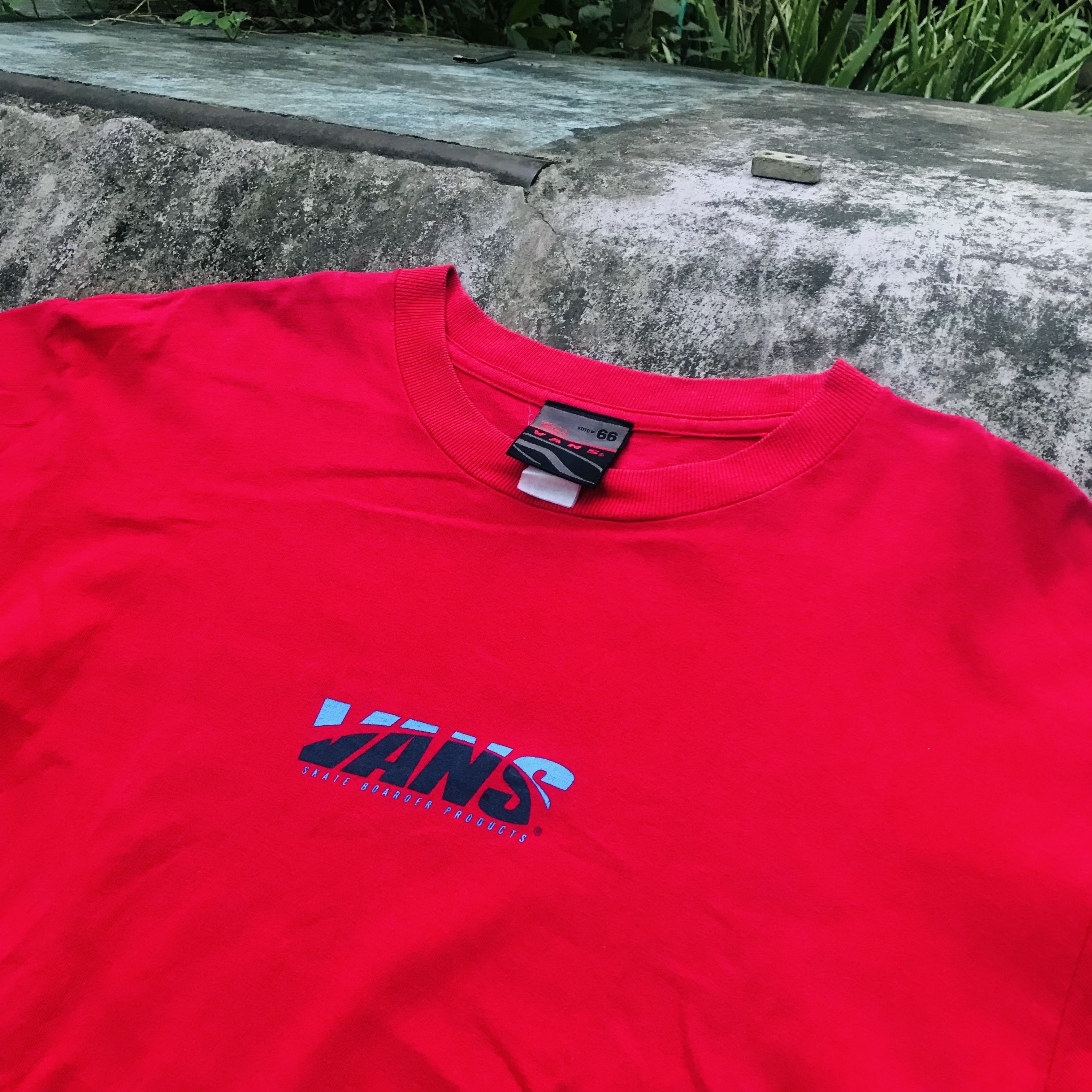 Vans × Vintage 90's Vans Skate Tee Size US L / EU 52-54 / 3 - 2 Thumbnail