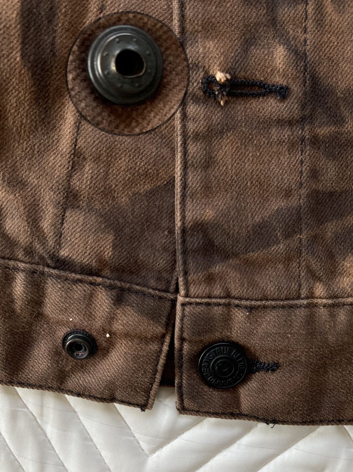 True Religion True Religion Denim Trucker Jacket Size US XL / EU 56 / 4 - 13 Thumbnail