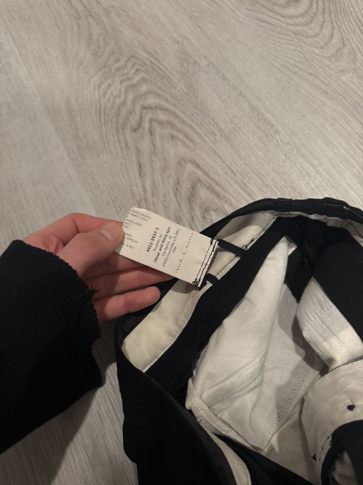 Rick Owens s/s 2015 silk astiare pants!! Size US 28 / EU 44 - 10 Thumbnail