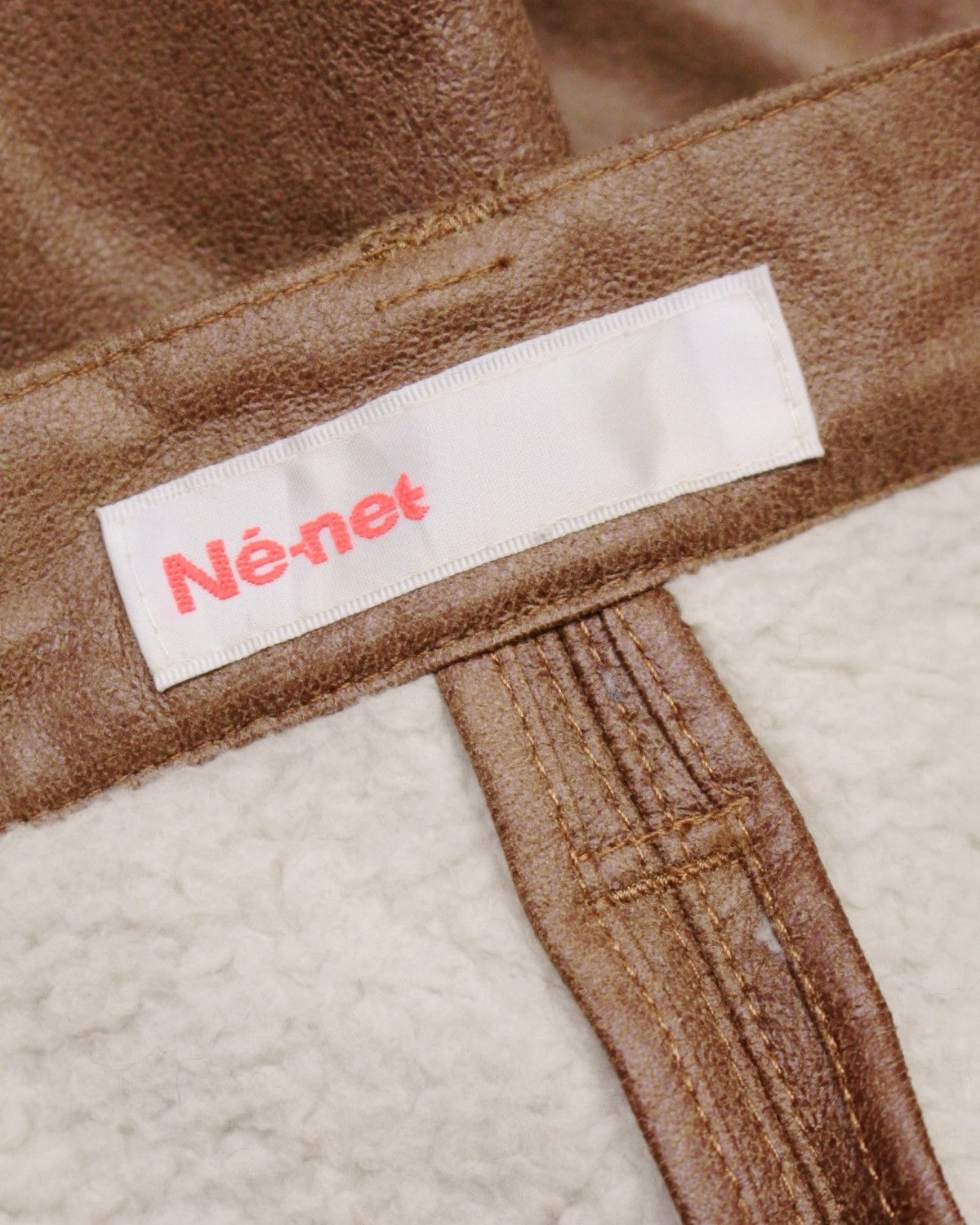 Issey Miyake × Ne-Net AW2011 NÉ-NET FAUX NUBUCK SHORTS WITH FLEECE LINING Size US 30 / EU 46 - 9 Thumbnail