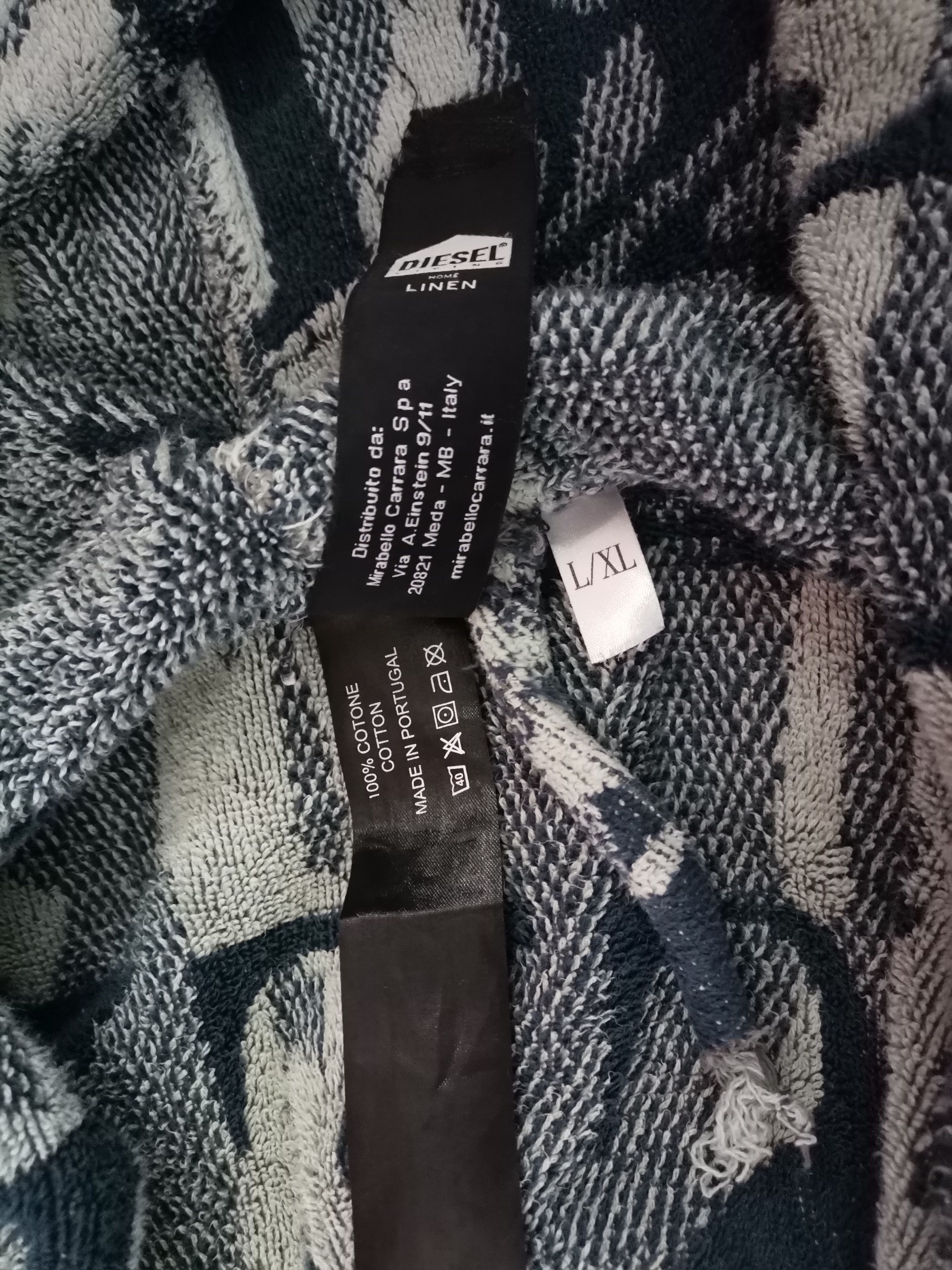 Diesel Diesel Bath Robe Size US L / EU 52-54 / 3 - 3 Thumbnail