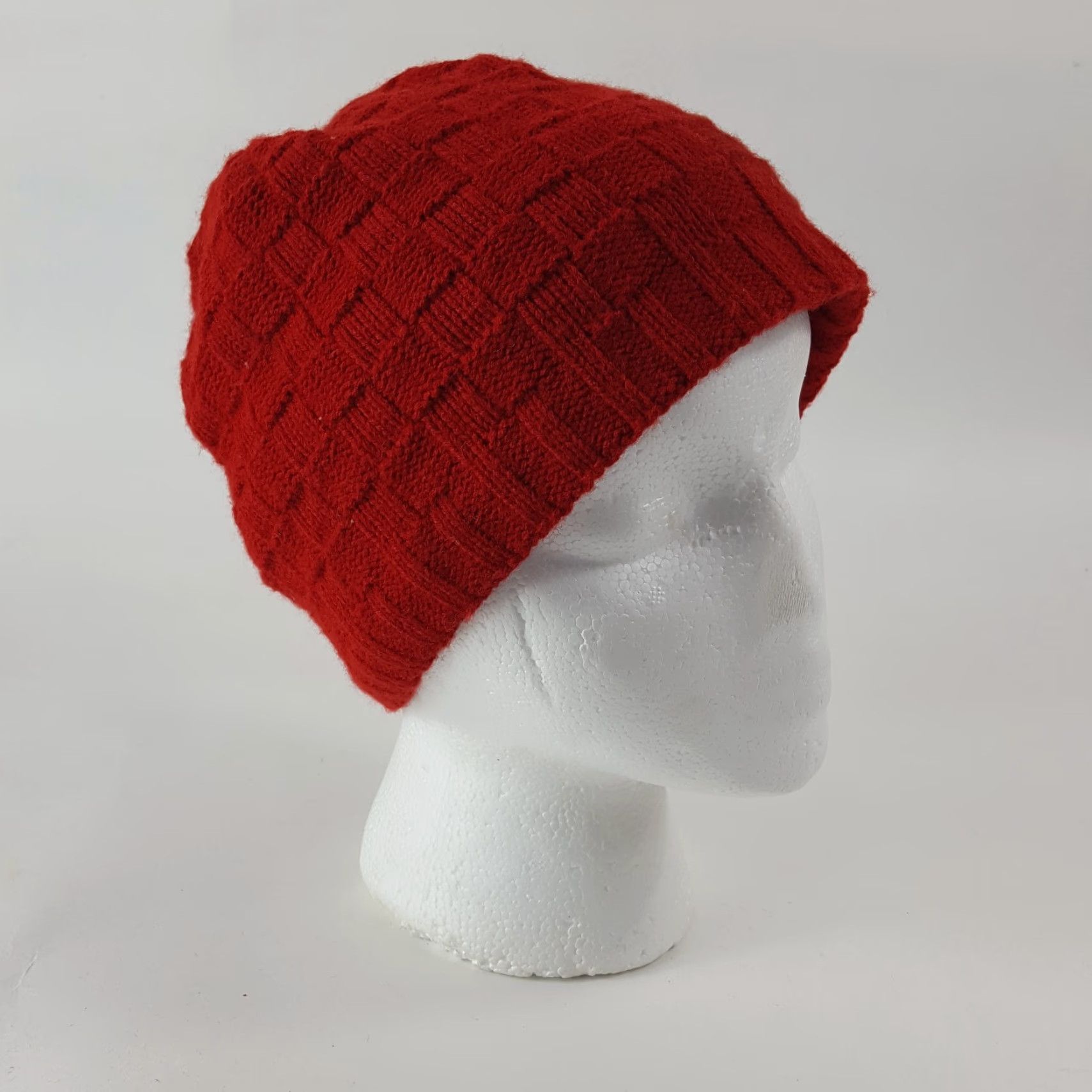 Vintage VINTAGE Bula Beanie Hat Adult One Size Winter Knit Cap Red Retro 90s Snow Outdoor Size ONE SIZE - 5 Thumbnail