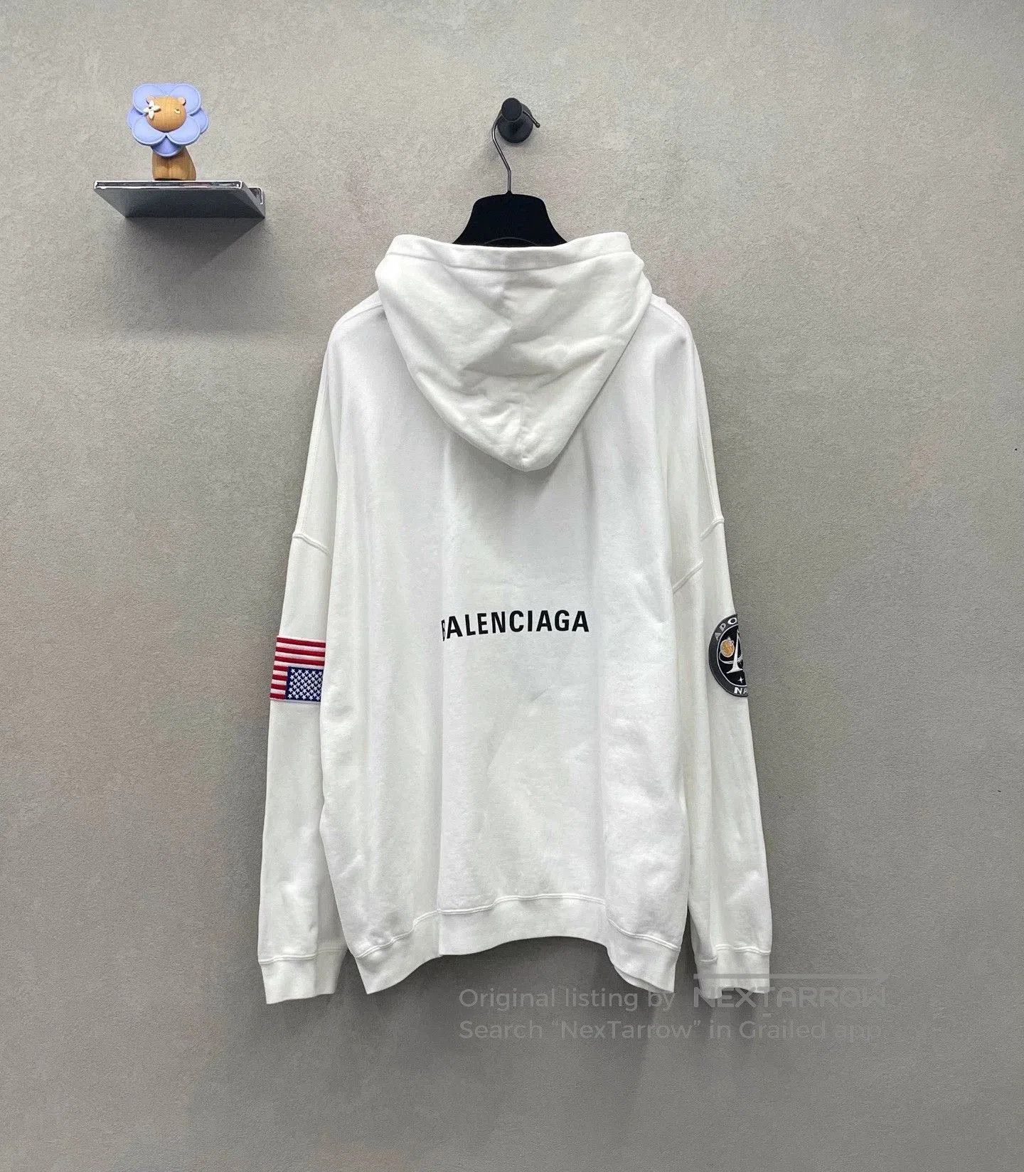 Balenciaga Balenciaga x NASA White Hoodie Size XS. Size US XS / EU 42 / 0 - 2 Thumbnail