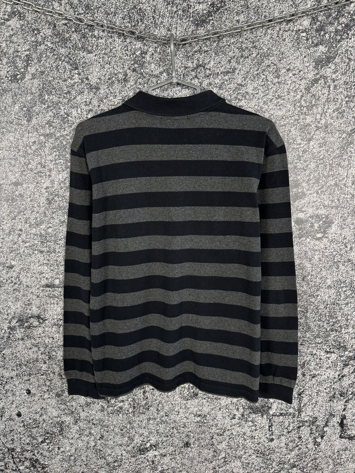 Fred Perry Fred Perry Long Sleeve Striped Polo Shirt Vintage Size M Size US M / EU 48-50 / 2 - 9 Thumbnail