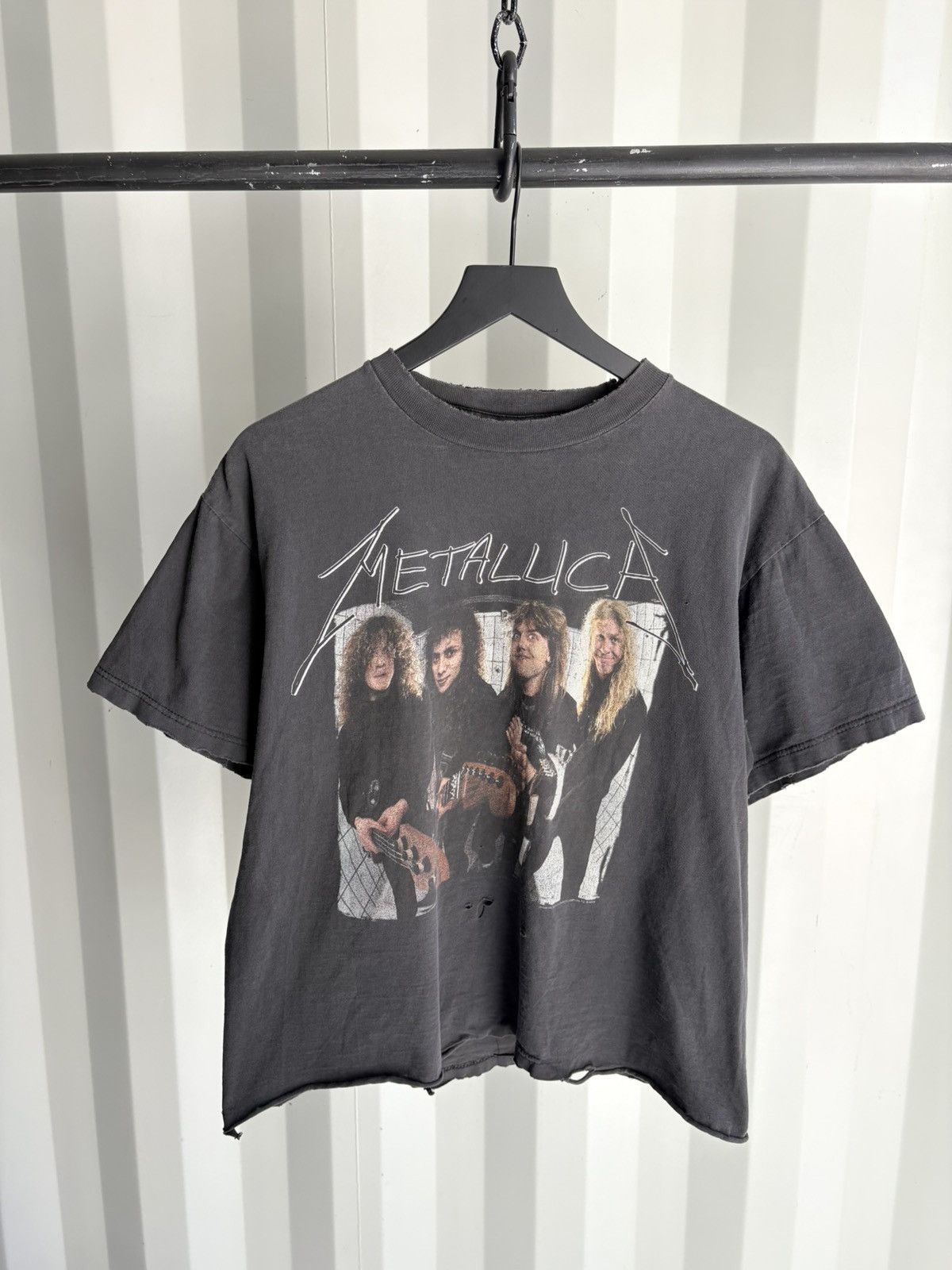 Band Tees Vintage Metallica Shirt Faded Distressed GRUNGE Band Size US L / EU 52-54 / 3 - 1 Thumbnail