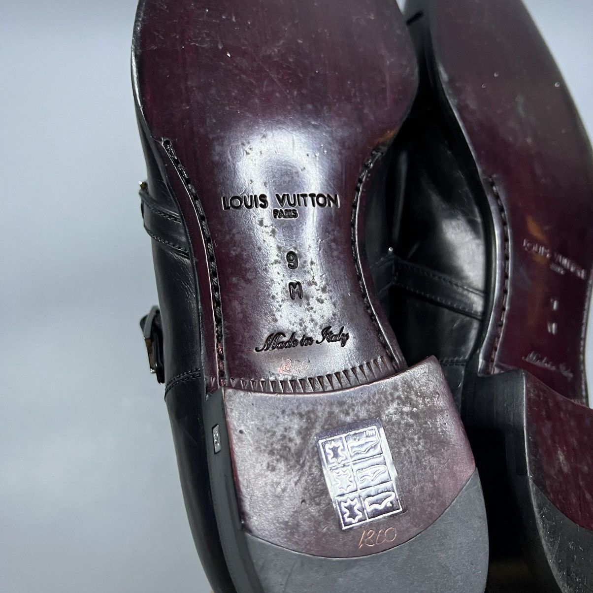 Louis Vuitton Louis Vuitton LV Logo Equinox Derby Leather Shoes Size US 9 / EU 42 - 13 Thumbnail