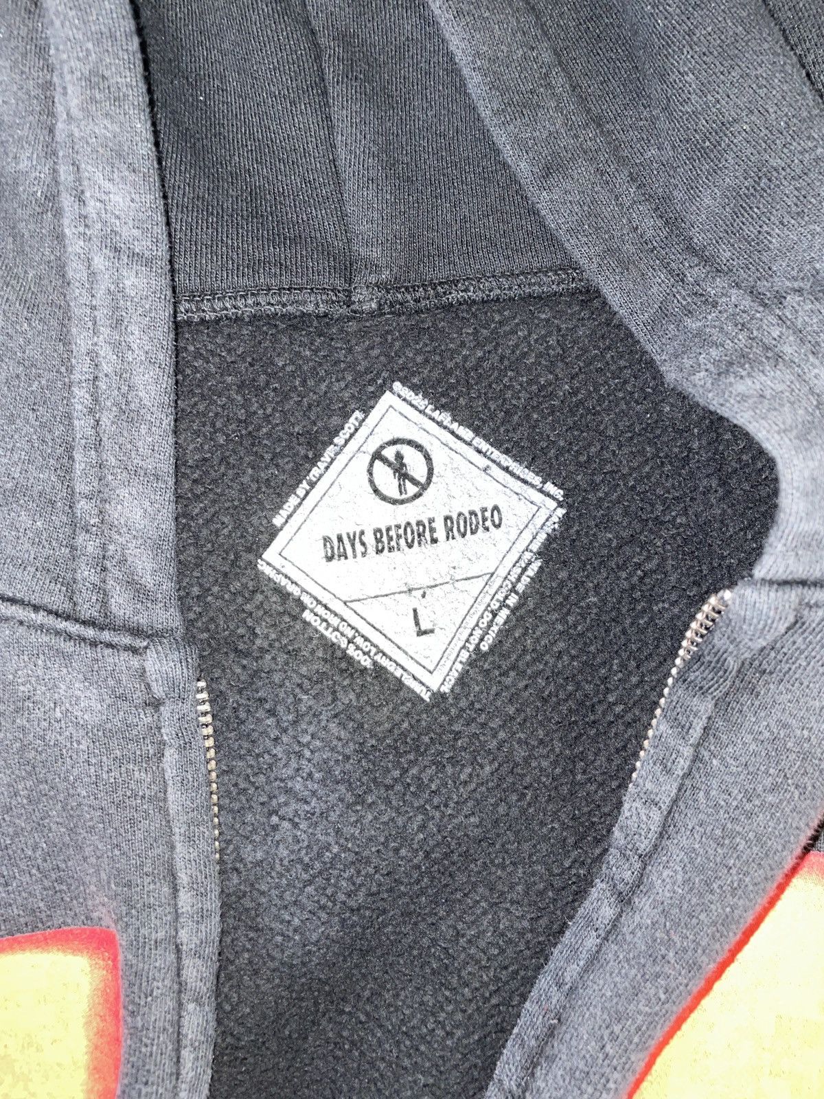 Travis Scott TRAVIS SCOTT Days Before Rodeo XX ZIP UP HOODIE Size US L / EU 52-54 / 3 - 4 Thumbnail