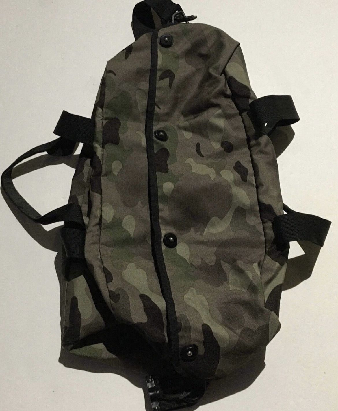 Bape Bape camo duffle shoulder carry luggage bag Size ONE SIZE - 1 Thumbnail