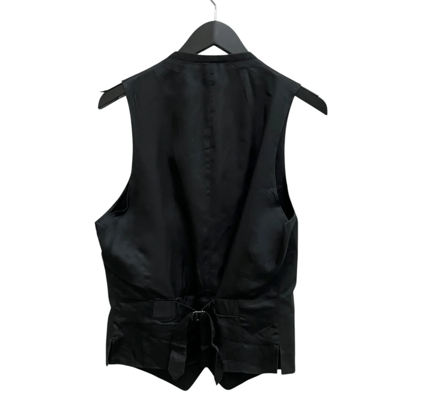 Yohji Yamamoto Yohji Yamamoto pour homme Vest size 2 black rare! Size 46R - 2 Thumbnail