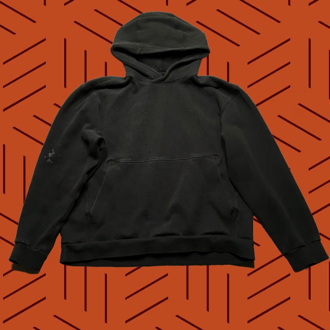 Lululemon Lululemon Steady State Hoodie Mens L Black Heavyweight Pullover Hoodie Size US L / EU 52-54 / 3 - 1 Thumbnail