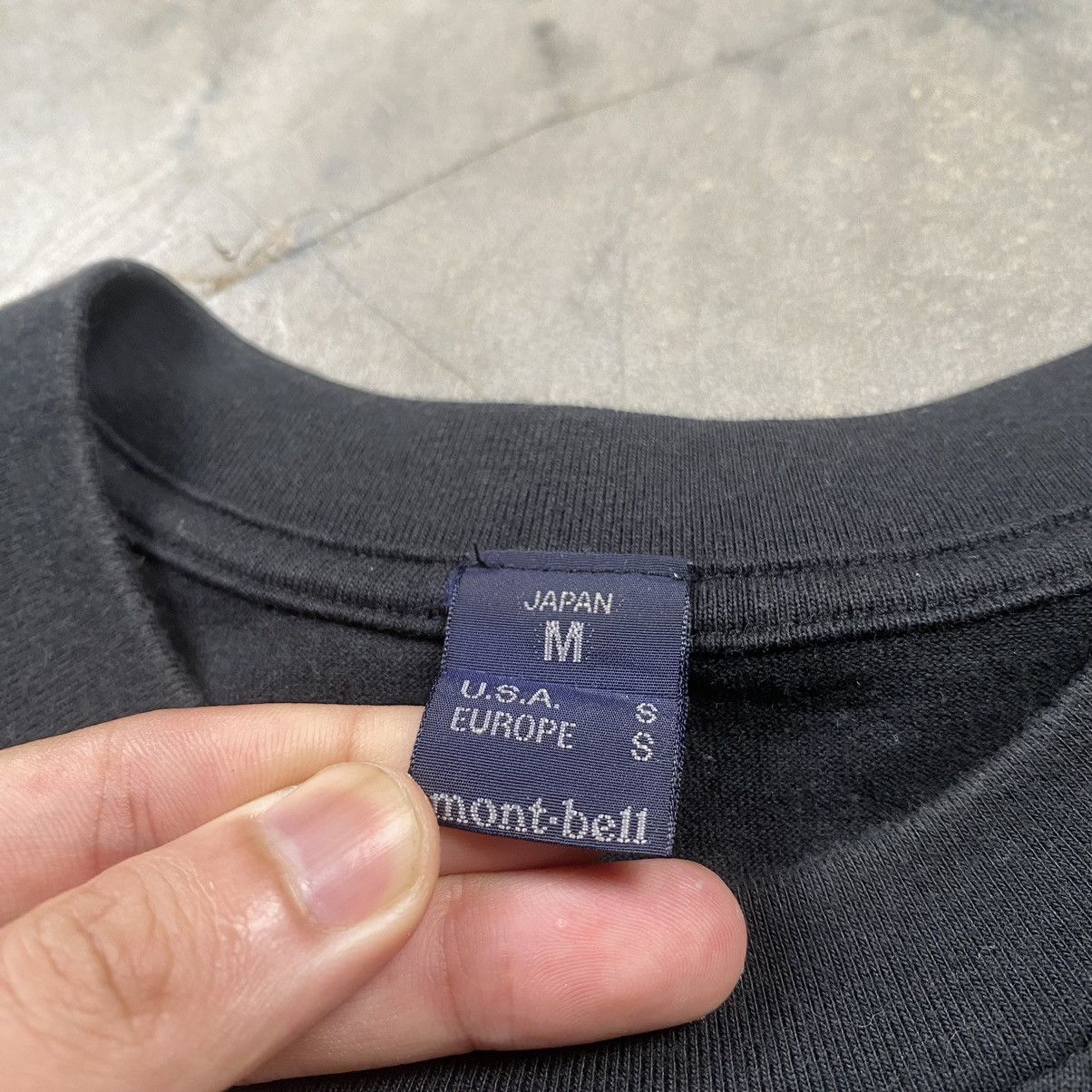 Montbell × Vintage Rare Vintage 90s Montbell Post Tee Size US M / EU 48-50 / 2 - 7 Thumbnail